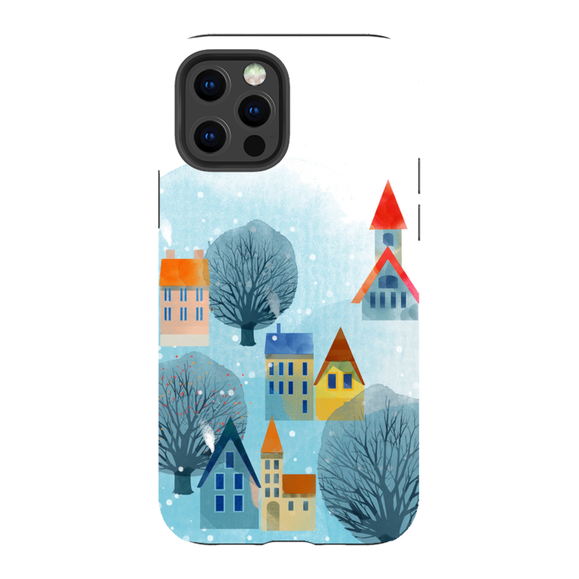 iPhone Tough Case - Snowy Hills