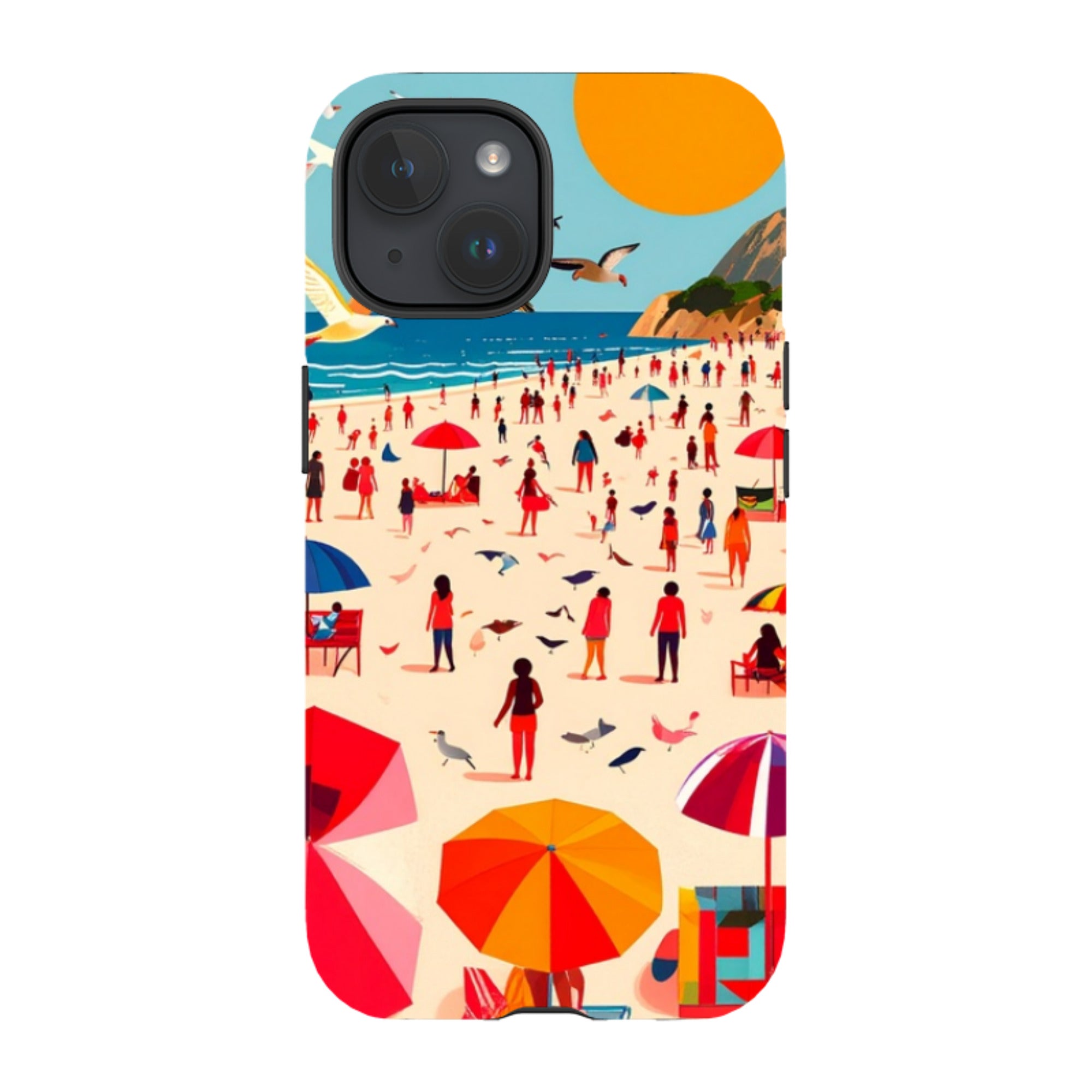 iPhone Tough Case - Mediterranean Beach Life