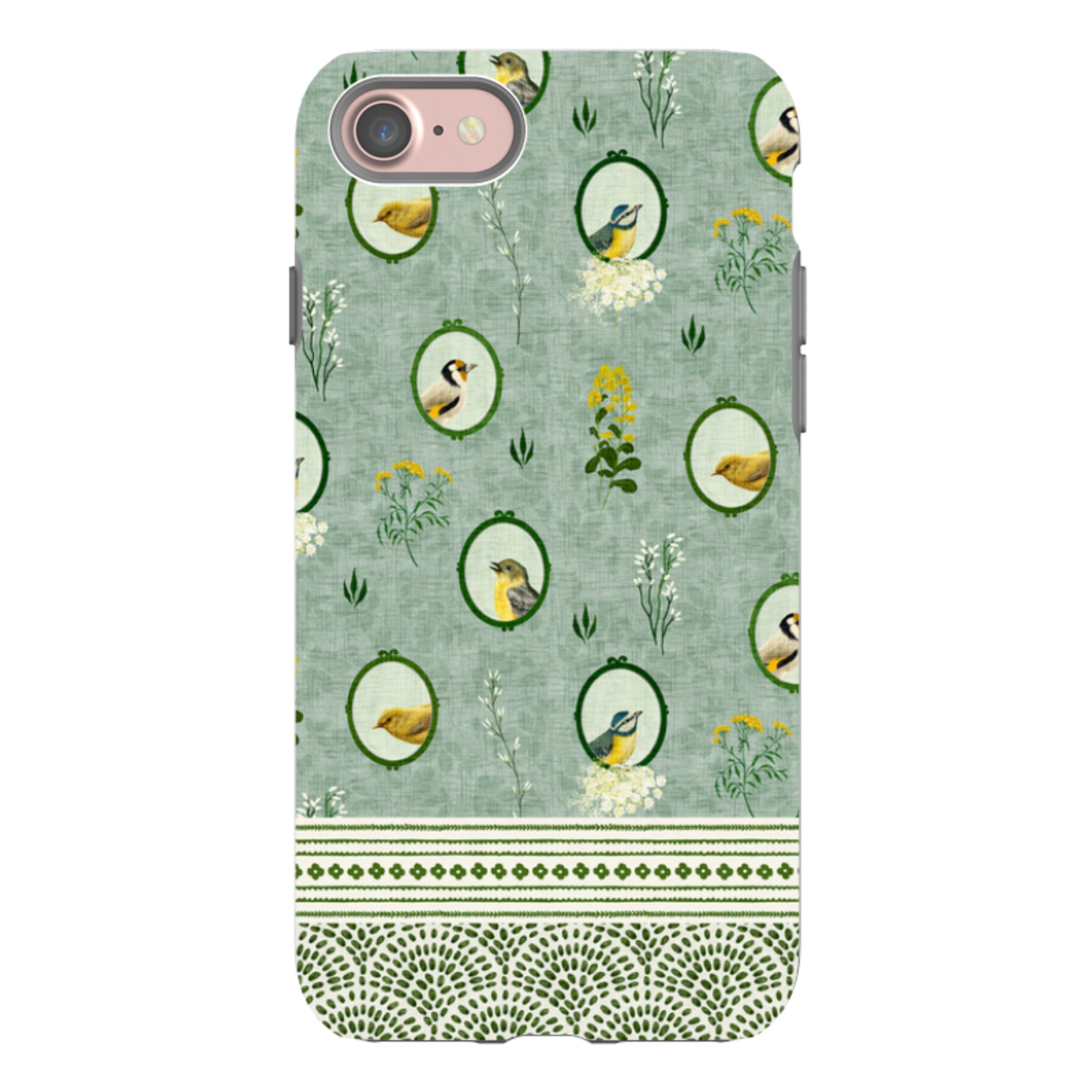 iPhone Tough Case - Song Bird Frames 2 By Katherine Quinn