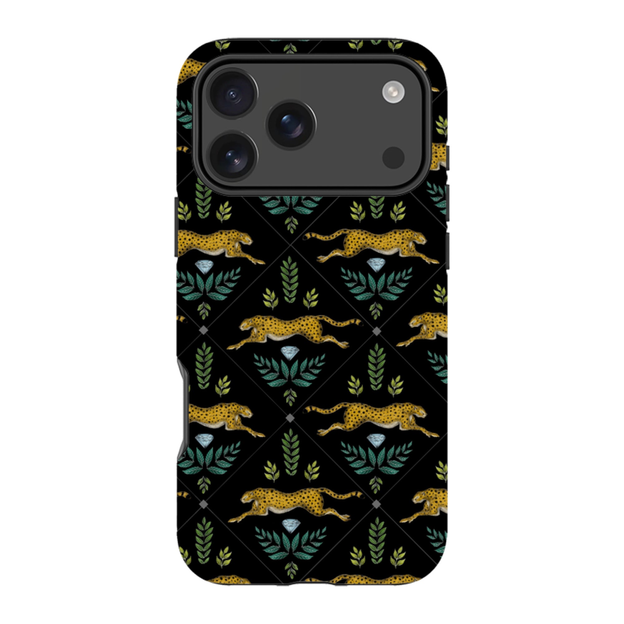 iPhone Tough Case - Cheetah By Catherine Rowe