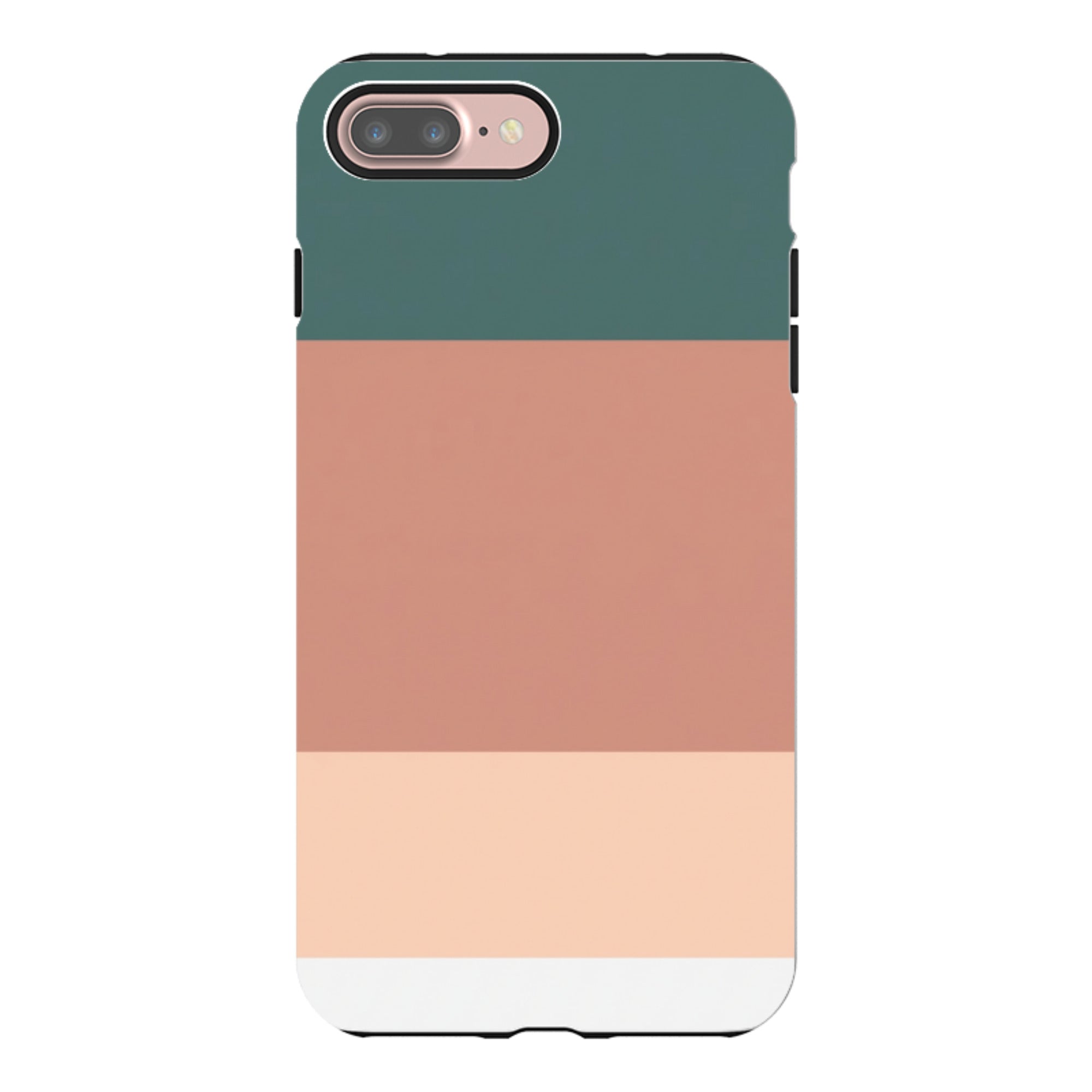 iPhone Tough Case - Muted Teal Gradient