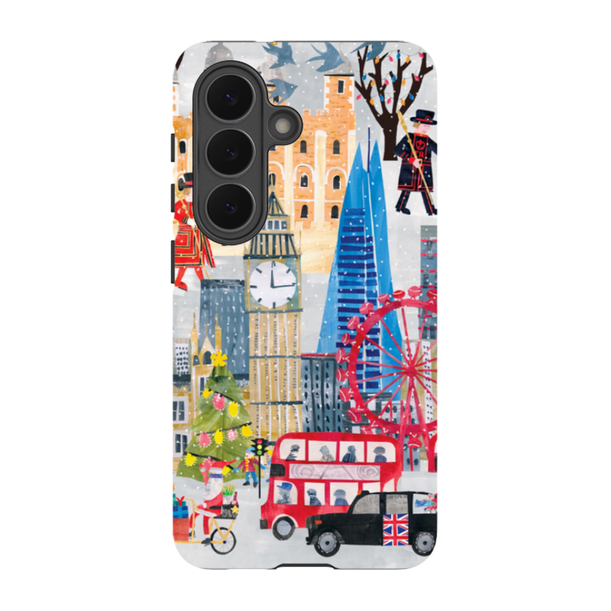 Samsung Tough Case - Christmas In London By Tracey English