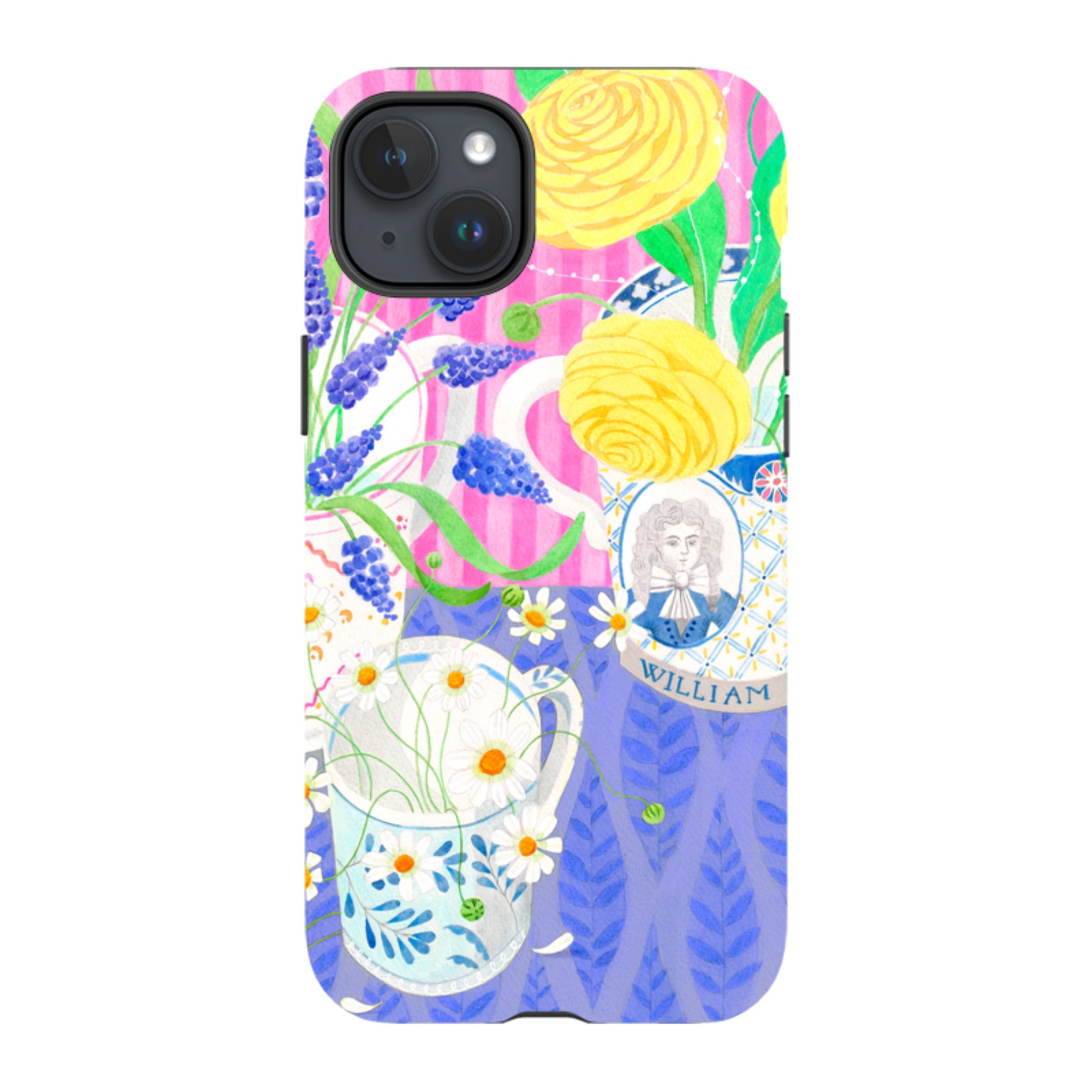 iPhone Tough Case - Muscari Flowers By Bex Parkin