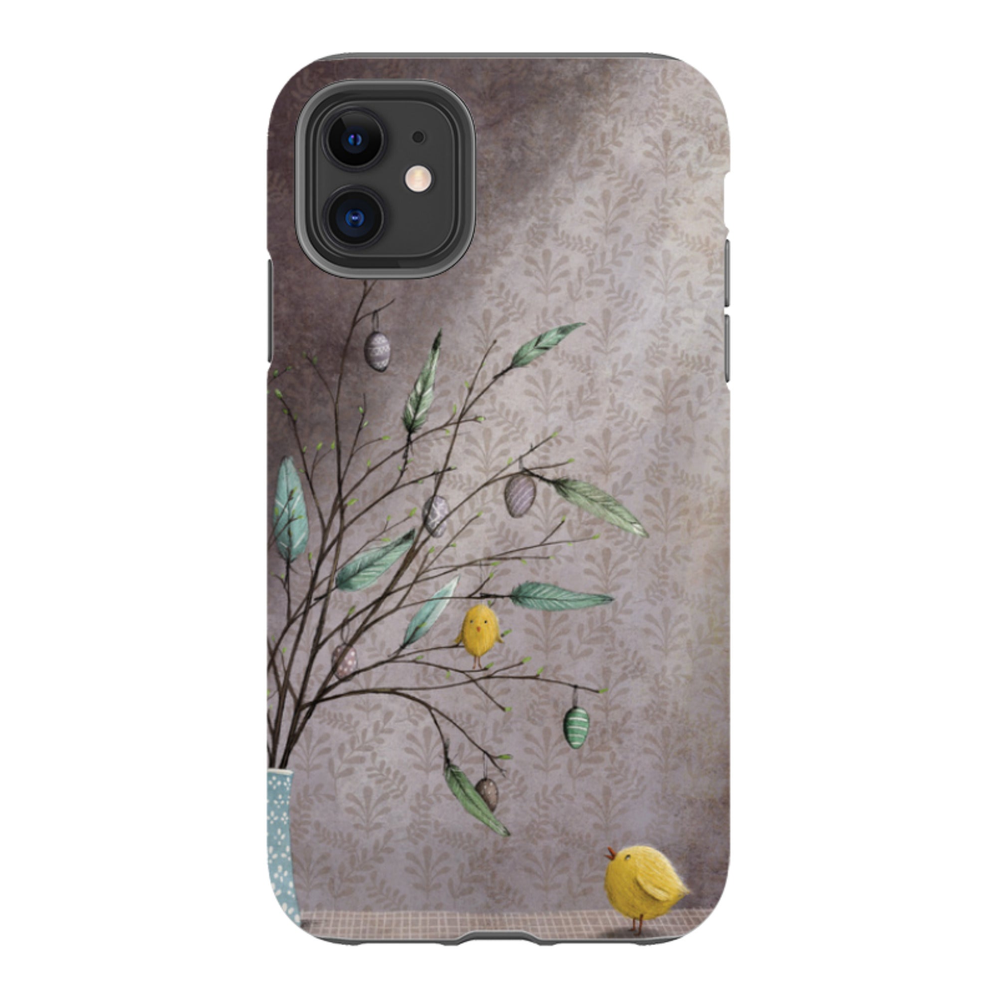 iPhone Tough Case - Bird Bouquet By Maja Lindberg