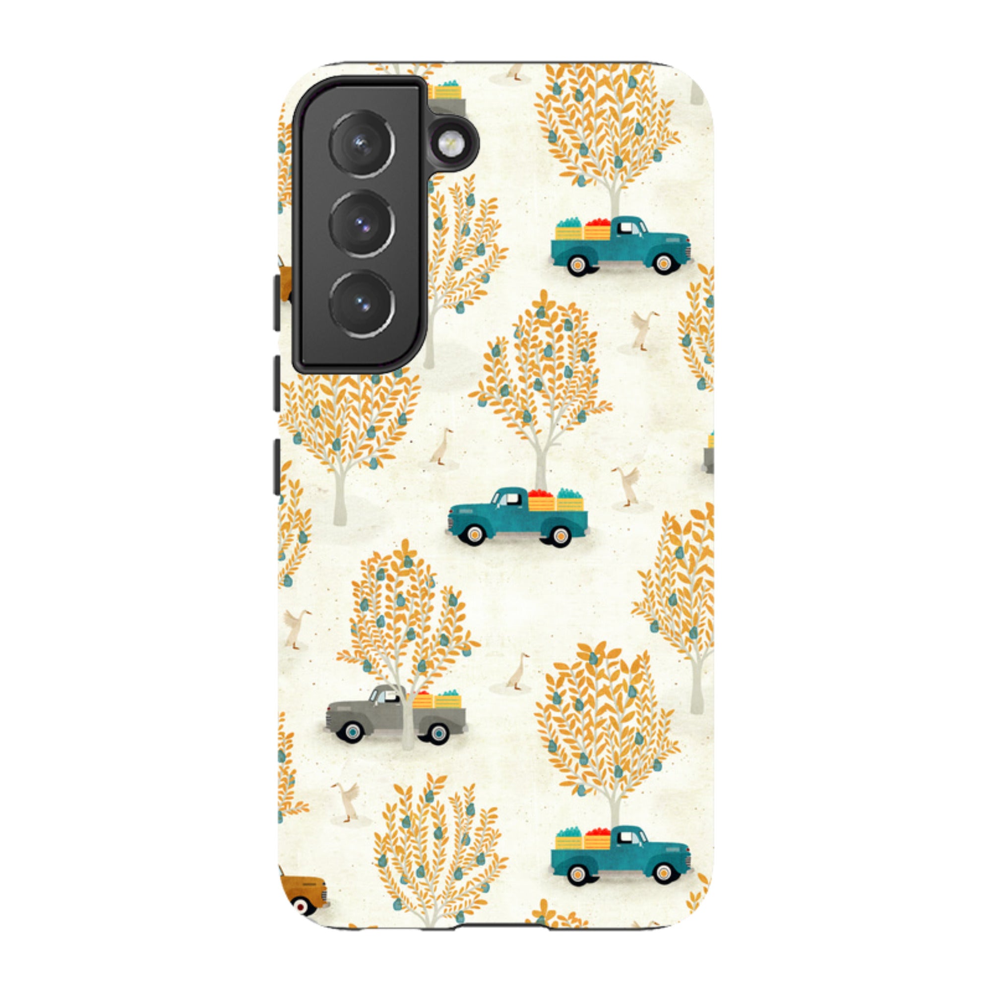 Samsung Tough Case - Pear Trees and Trucks By Katherine Quinn