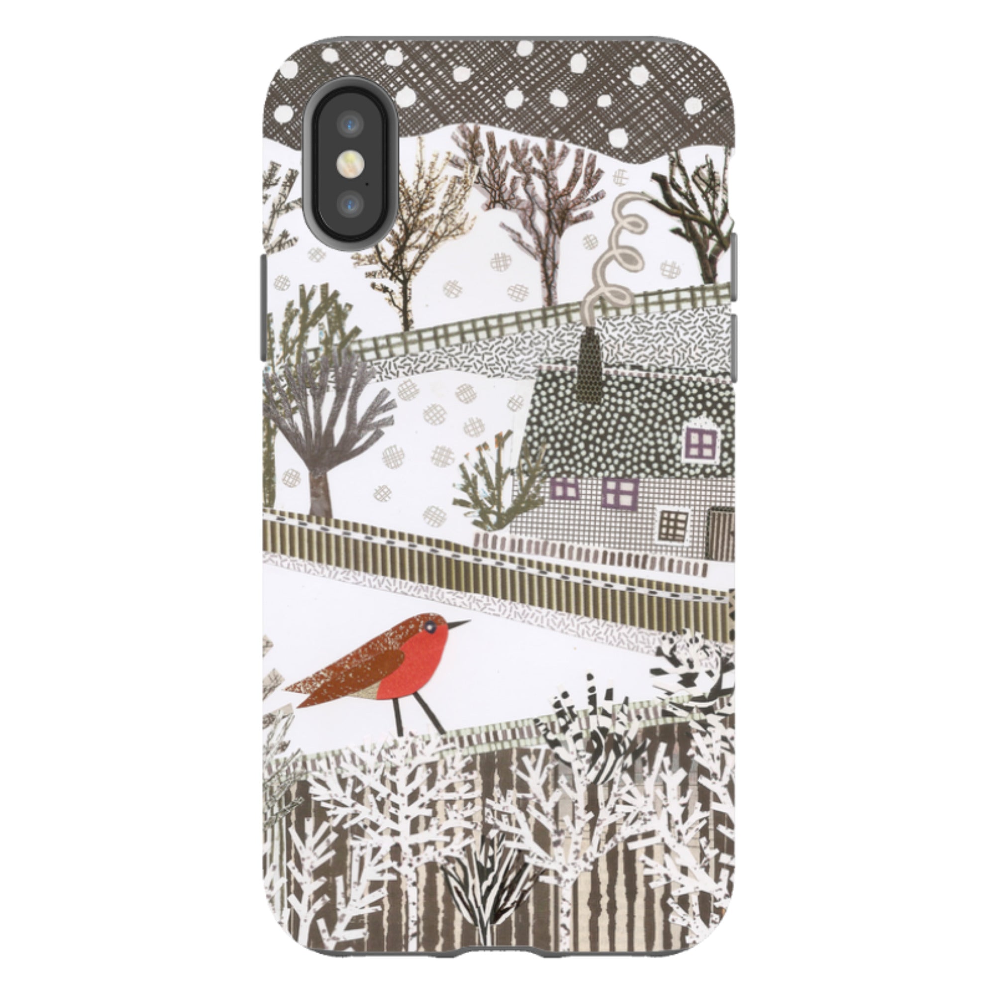 iPhone Tough Case - Robin Cottage By Jane Robbins