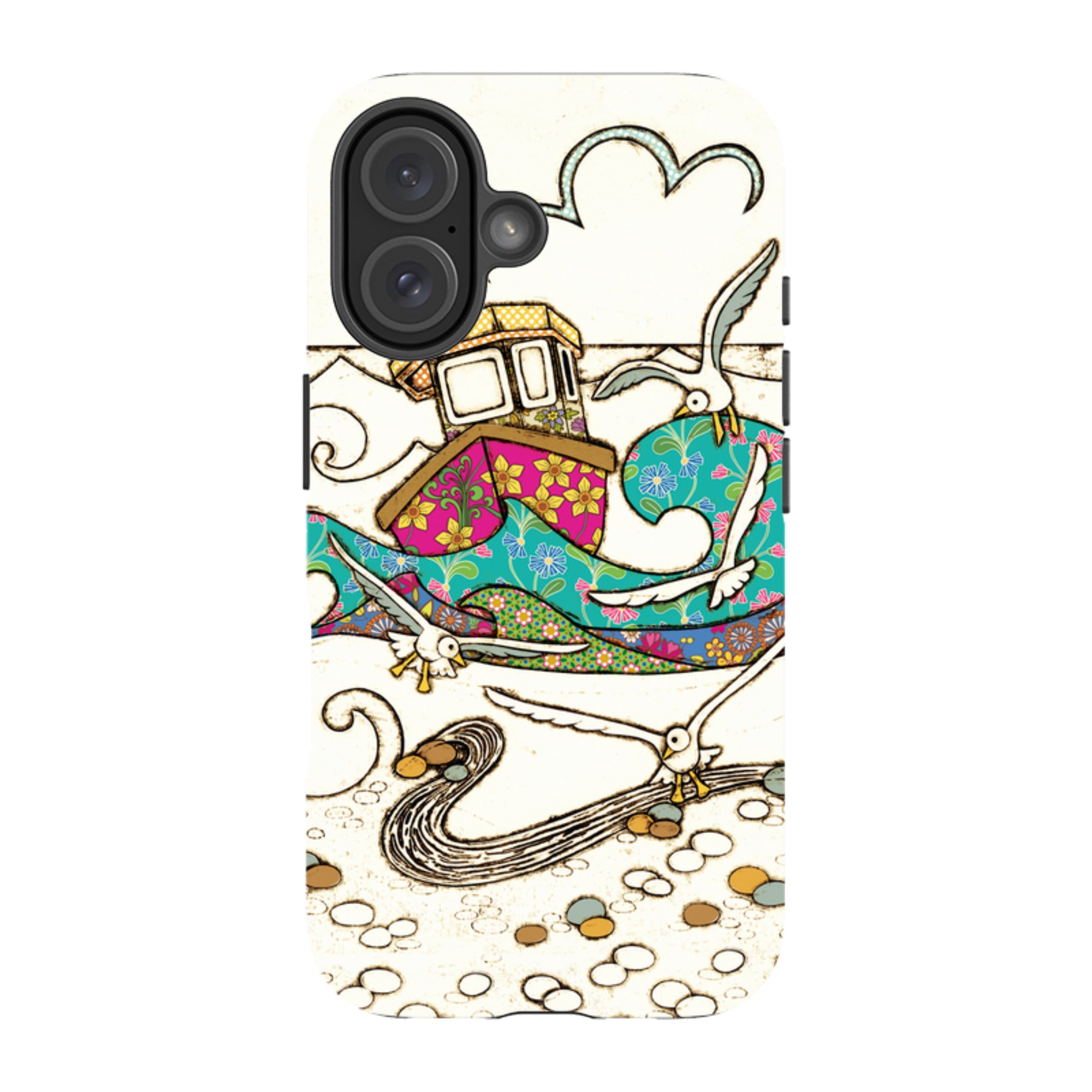 iPhone MagSafe Tough Case - Fishing Boat By Amelia Bowman