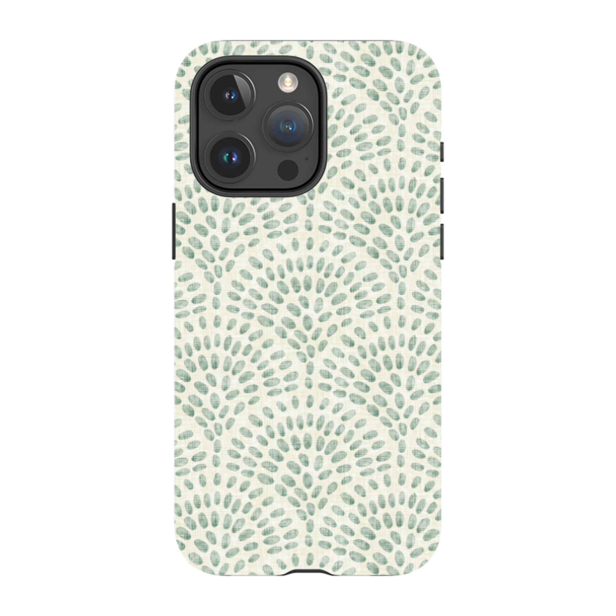 iPhone MagSafe Tough Case - Scallop - Sage By Katherine Quinn