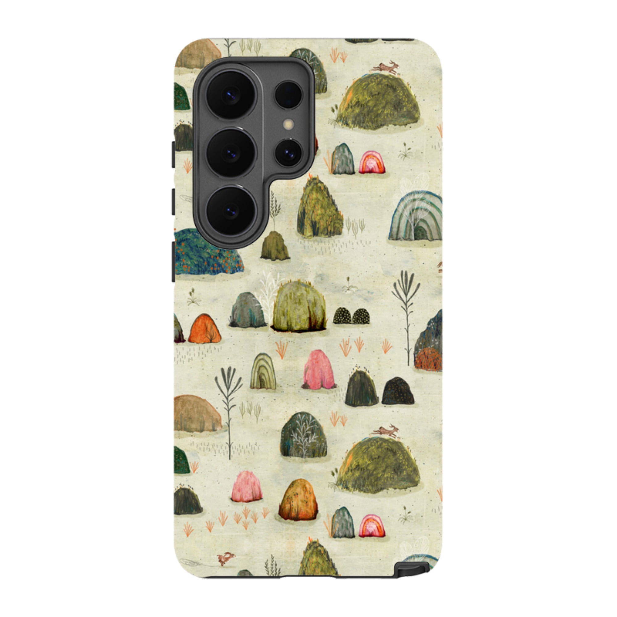 Samsung Tough Case - Sunset Mossy Hills By Katherine Quinn