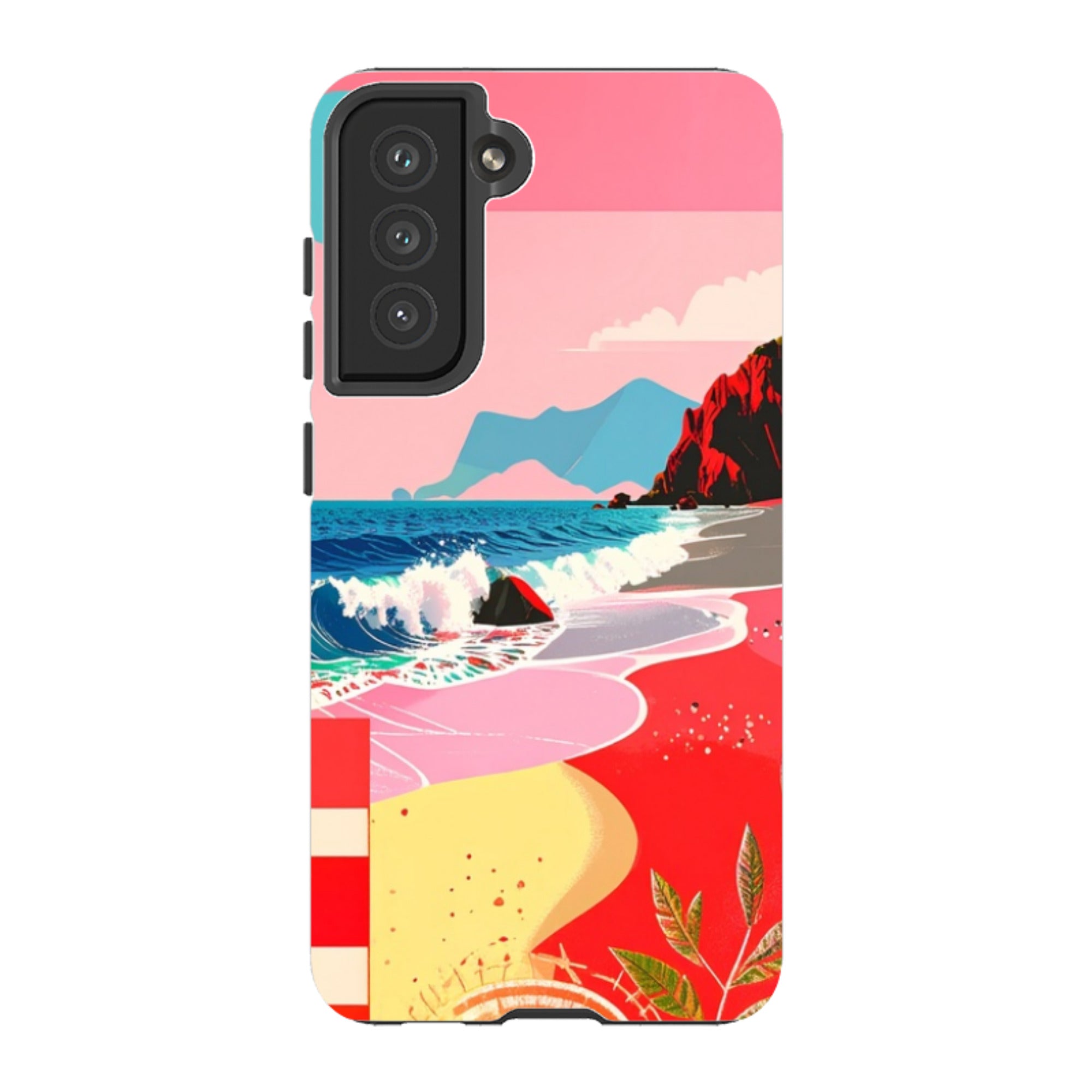 Samsung Tough Case - Red Beach