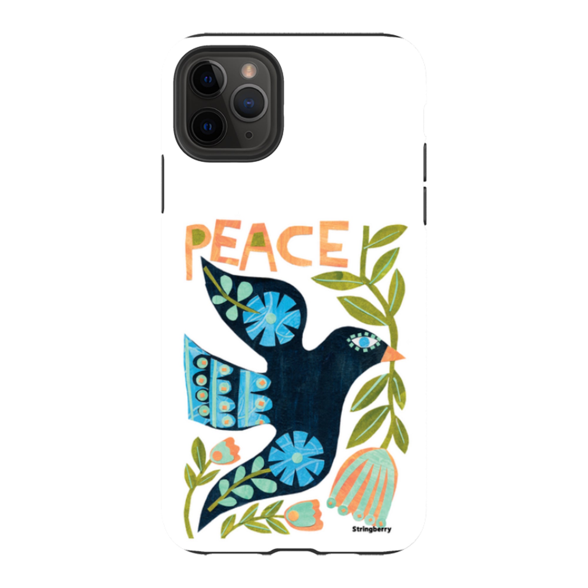 iPhone Tough Case - Peace By Tracey English