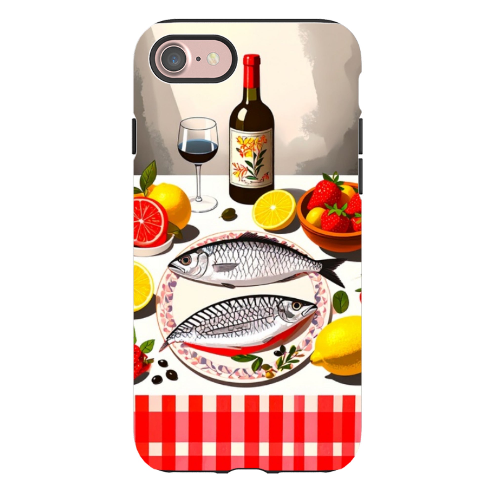 iPhone Tough Case - Plate Of Sardines