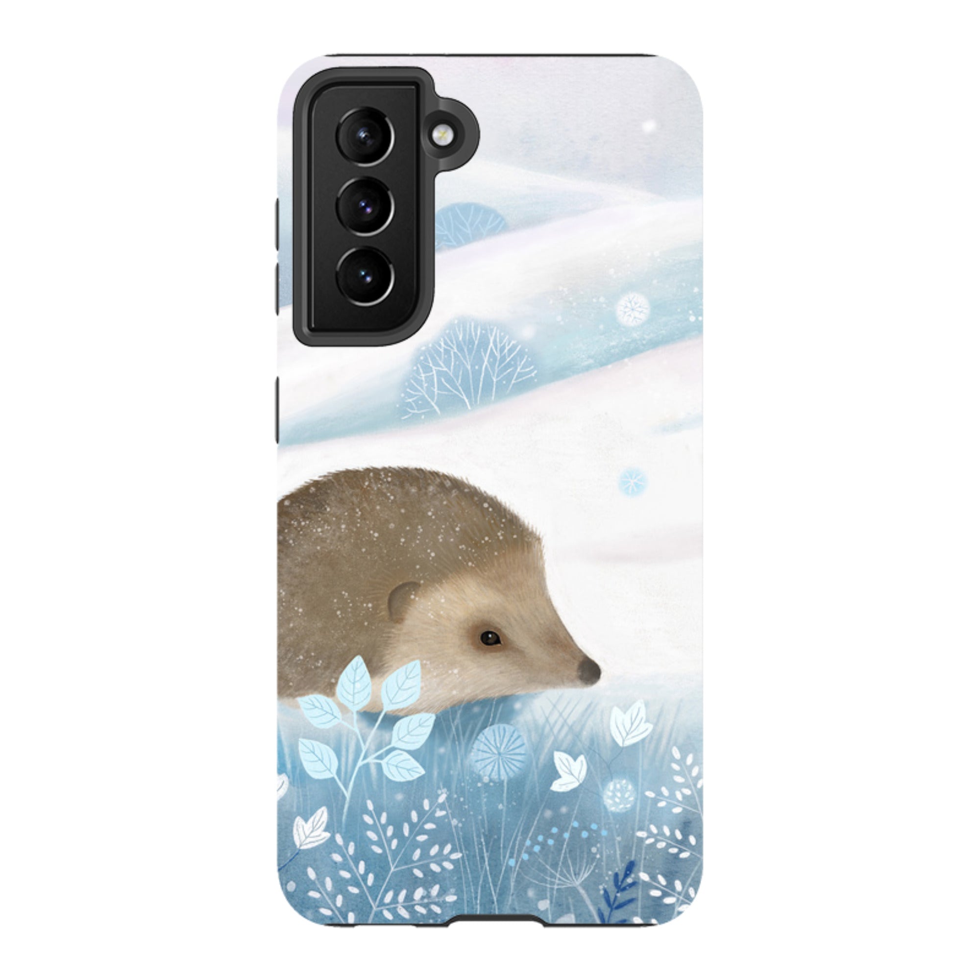 Samsung Tough Case - Winter Hedgehog By Bex Parkin