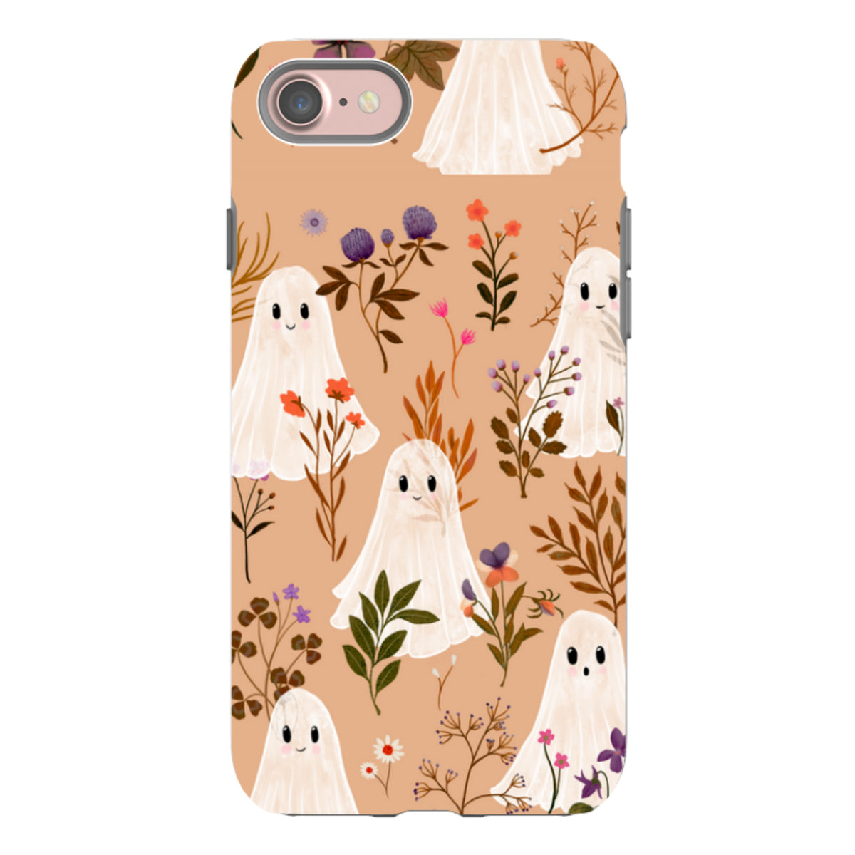 iPhone Tough Case - Ghost in the Garden - Cider Clay By Katherine Quinn