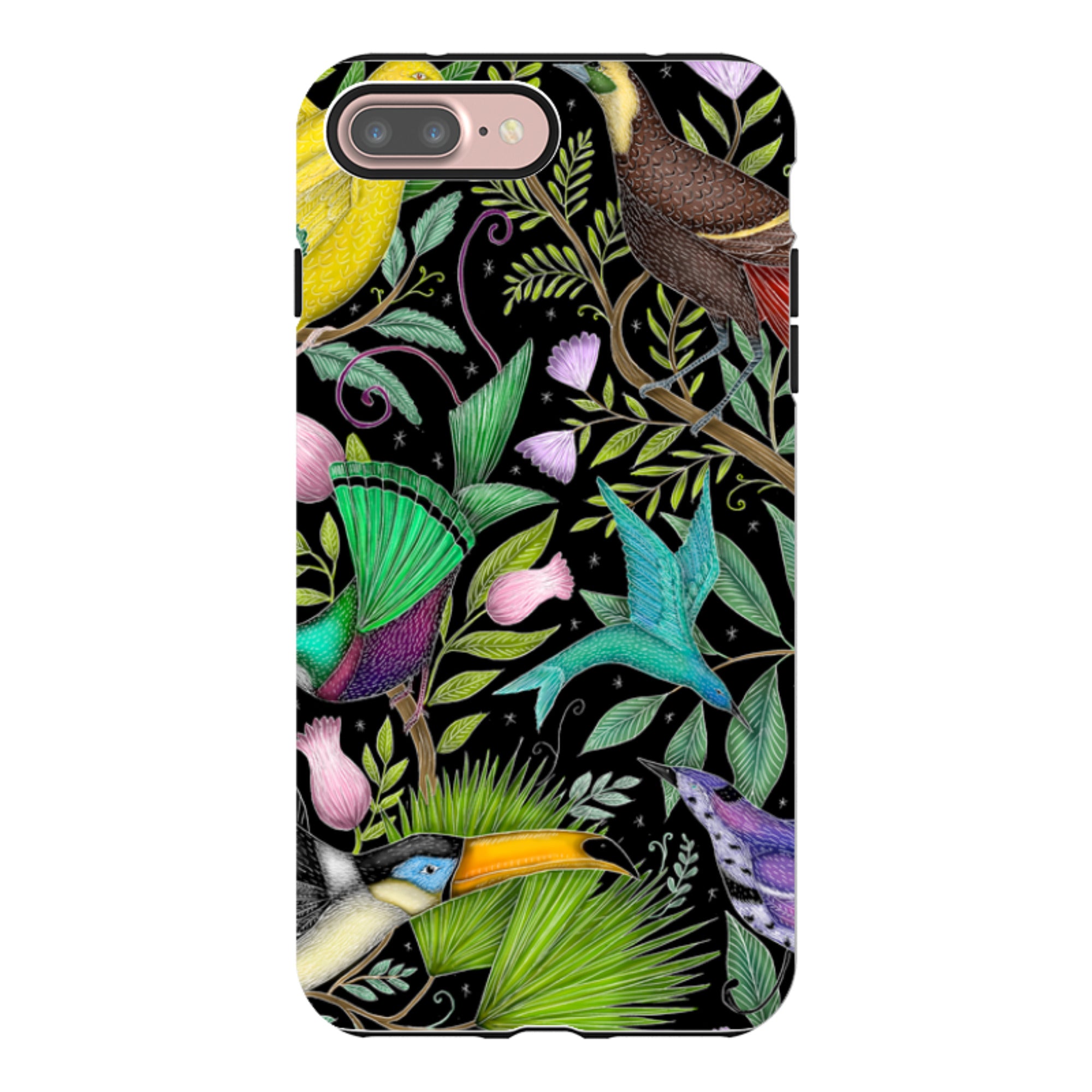iPhone Tough Case - Exotic Birds By Catherine Rowe