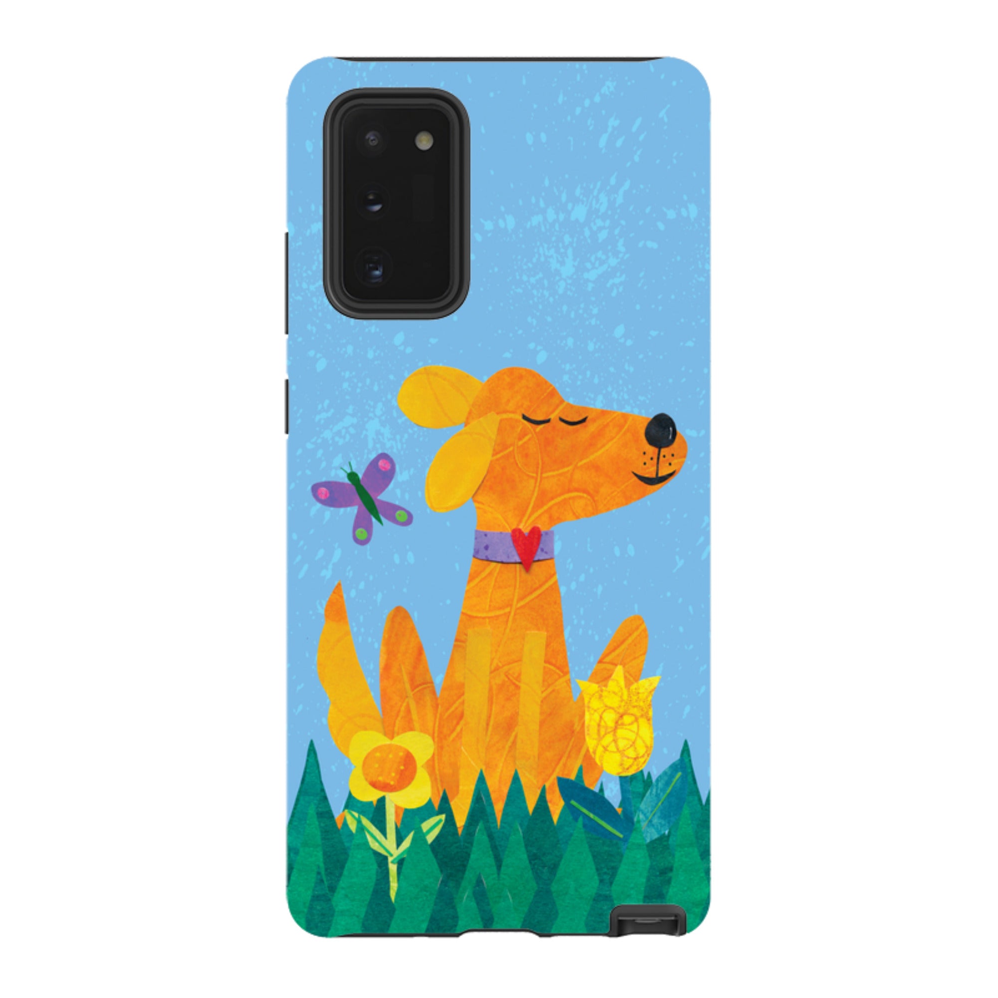 Samsung Tough Case - Pup In The Grass By Tracey English