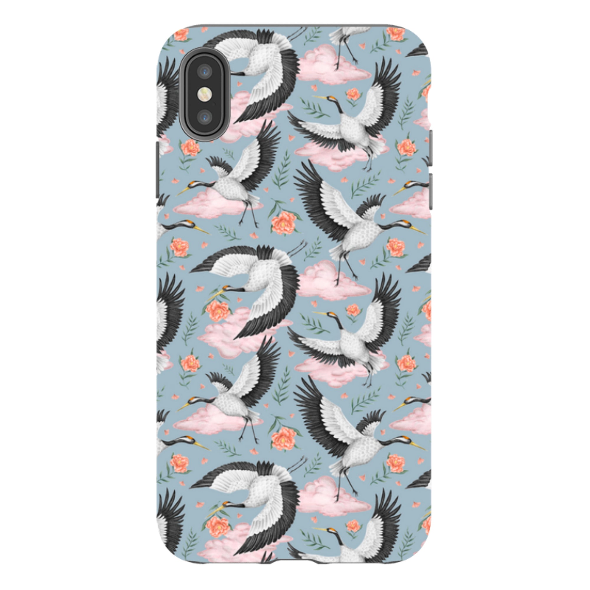iPhone Tough Case - Flight Of The Cranes By Catherine Rowe