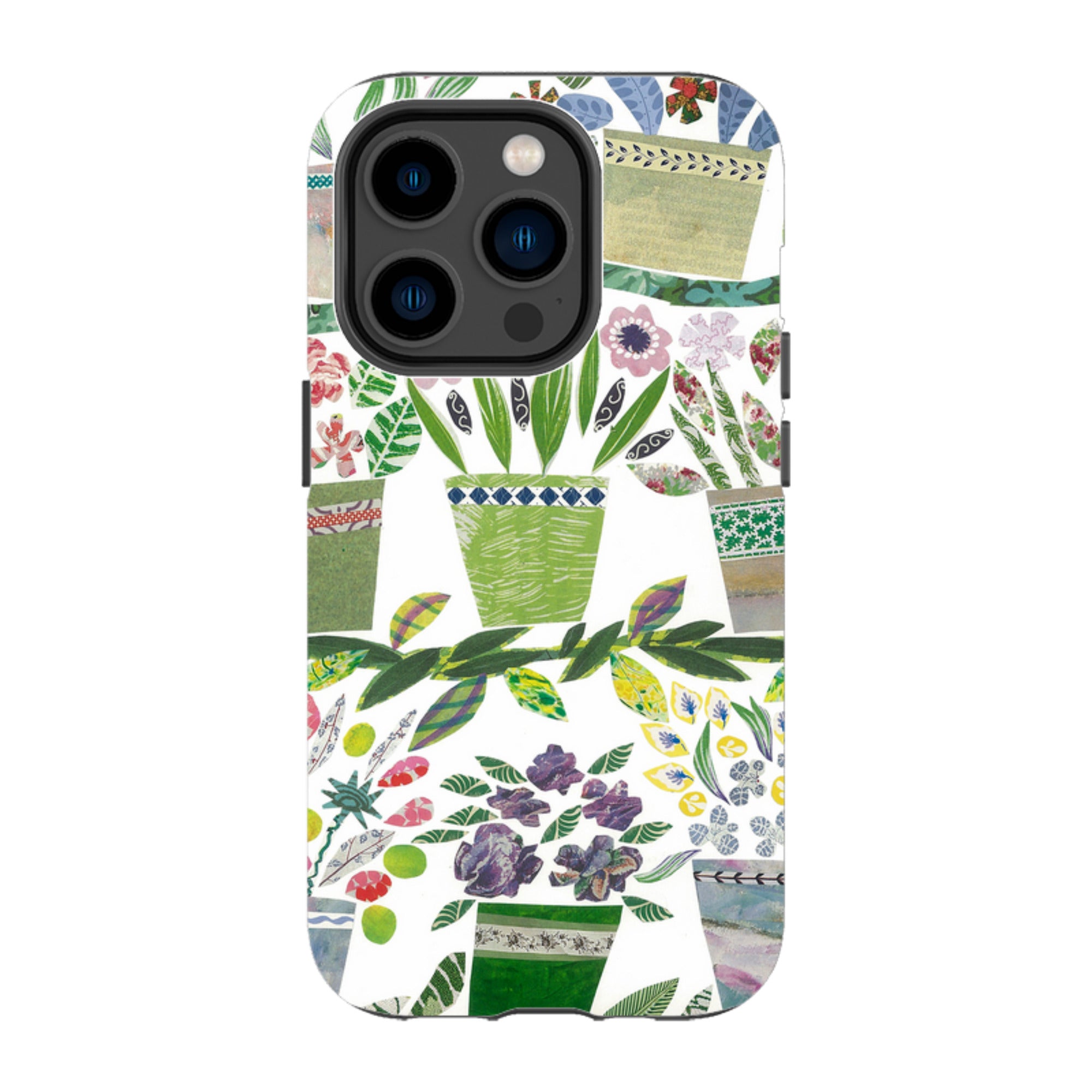 iPhone MagSafe Tough Case -  Flower Pots By Jane Robbins