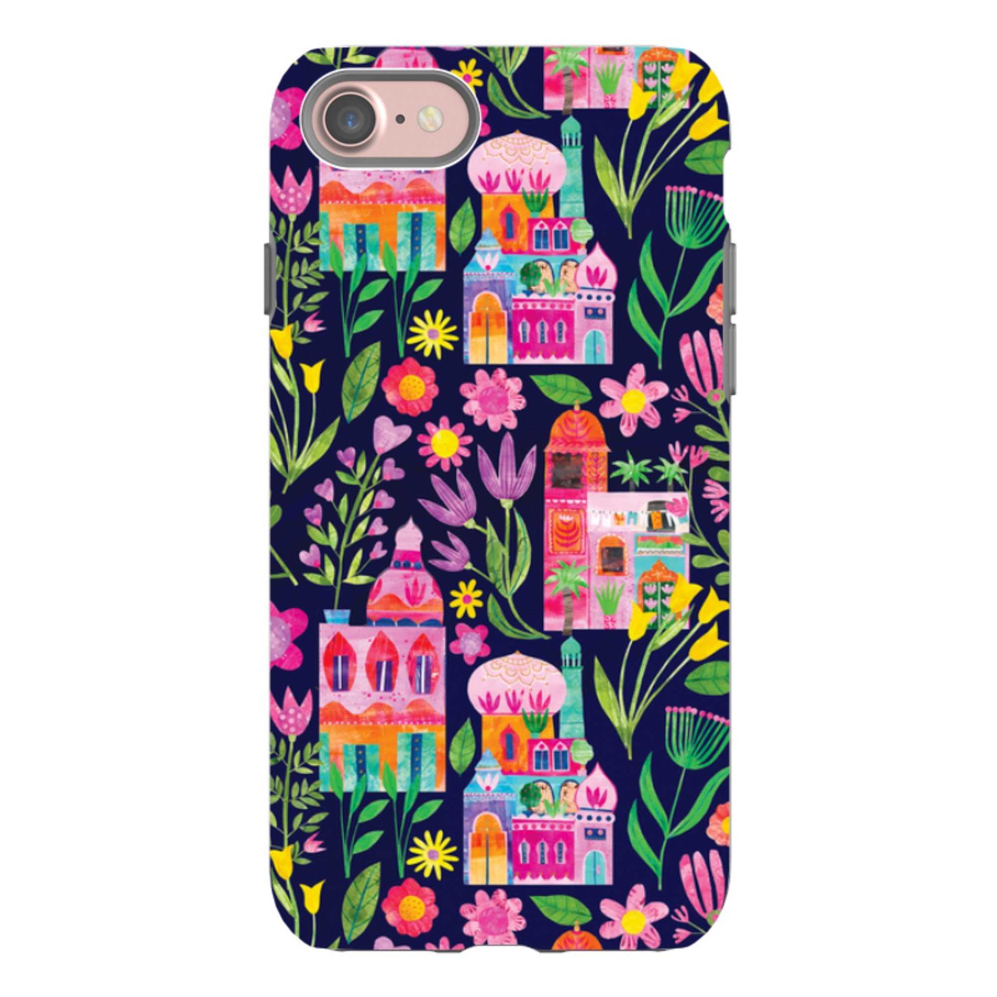 iPhone Tough Case - Indian Summer Dark By Tracey English