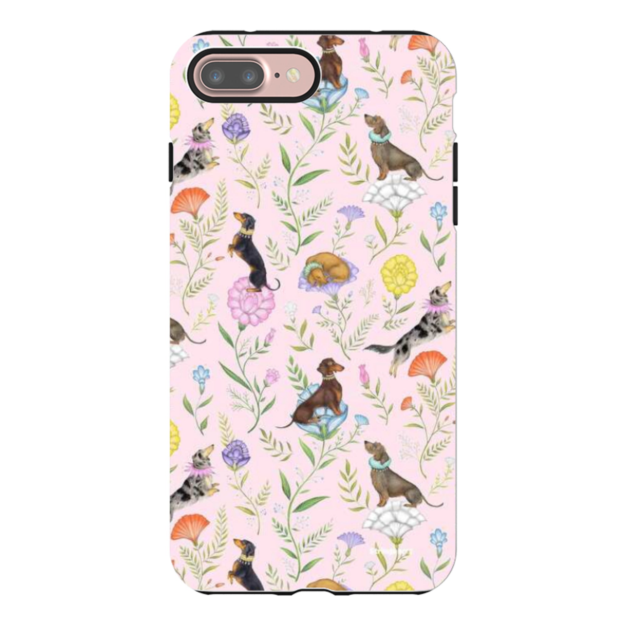 iPhone Tough Case - Doxy Day Afternoon Petal By Catherine Rowe