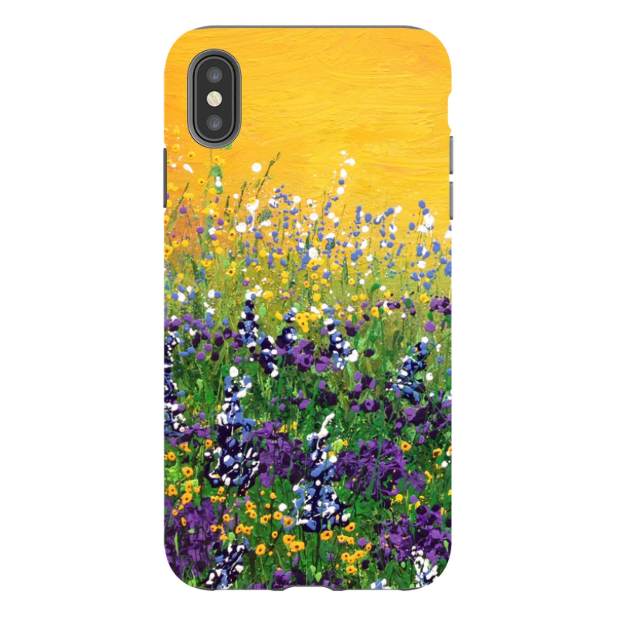iPhone Tough Case - Sunshine Meadow By Linda Calvert Jacobson