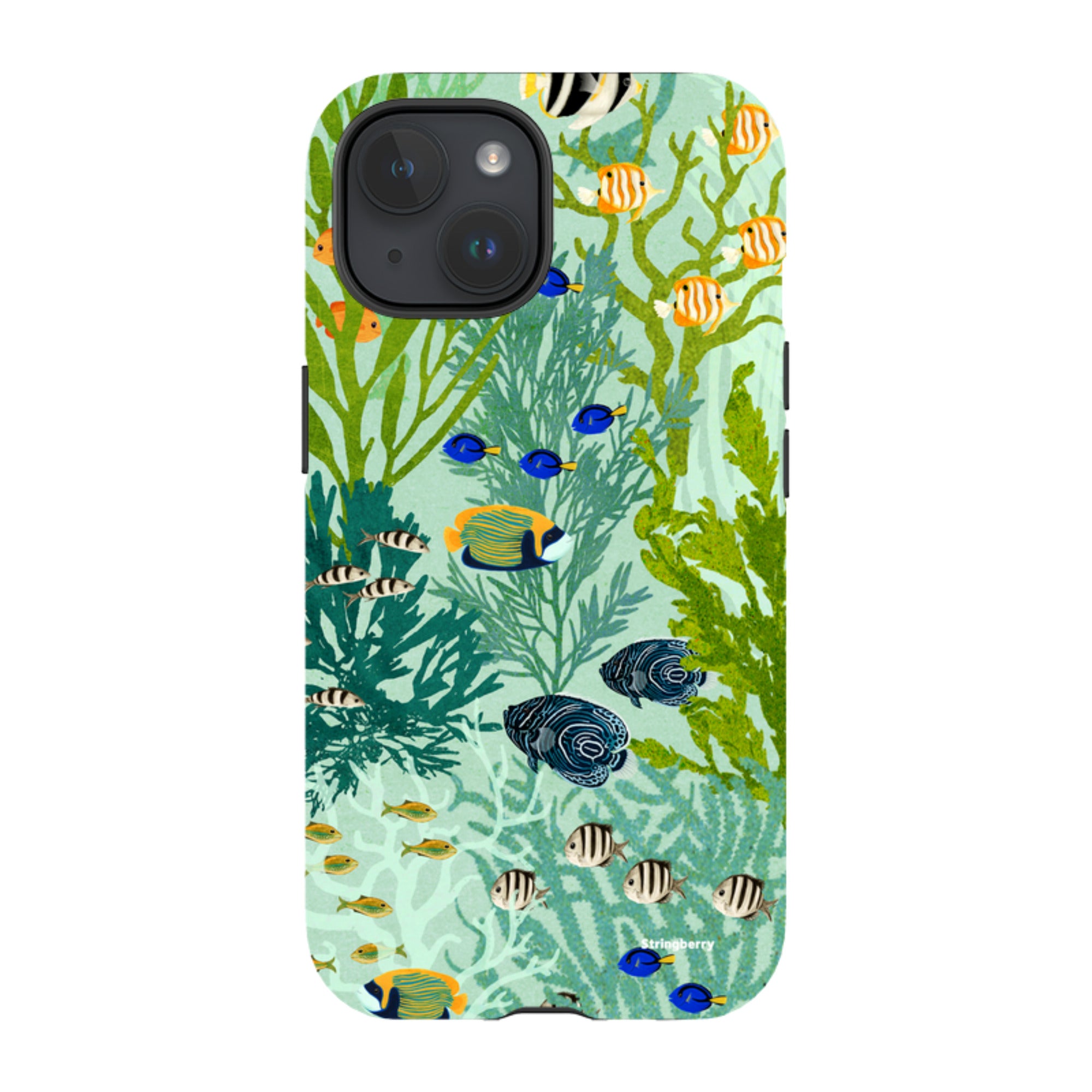 iPhone MagSafe Tough Case - Coral Forest By Katherine Quinn