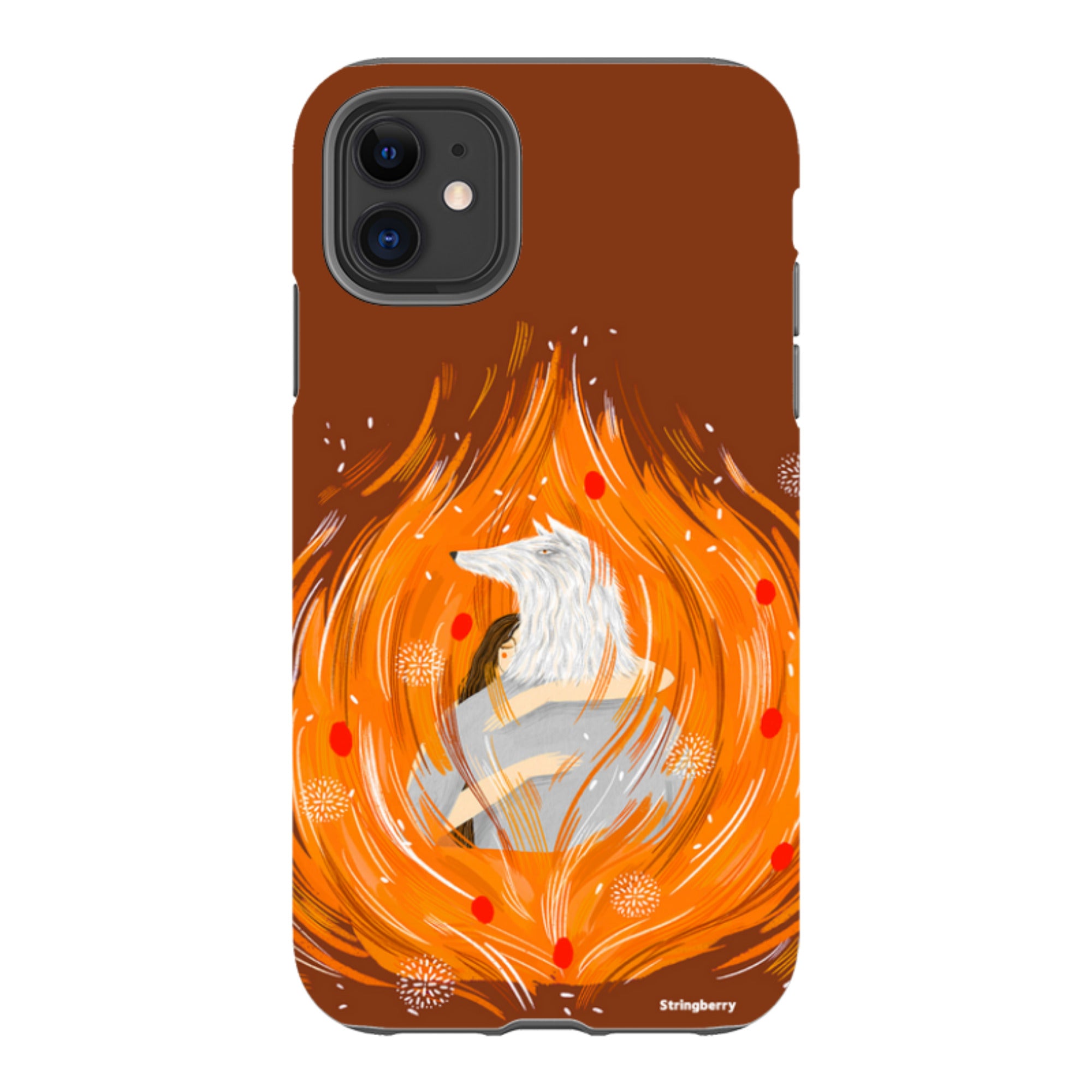 iPhone Tough Case - Fire Of Us By Madalina Andronic