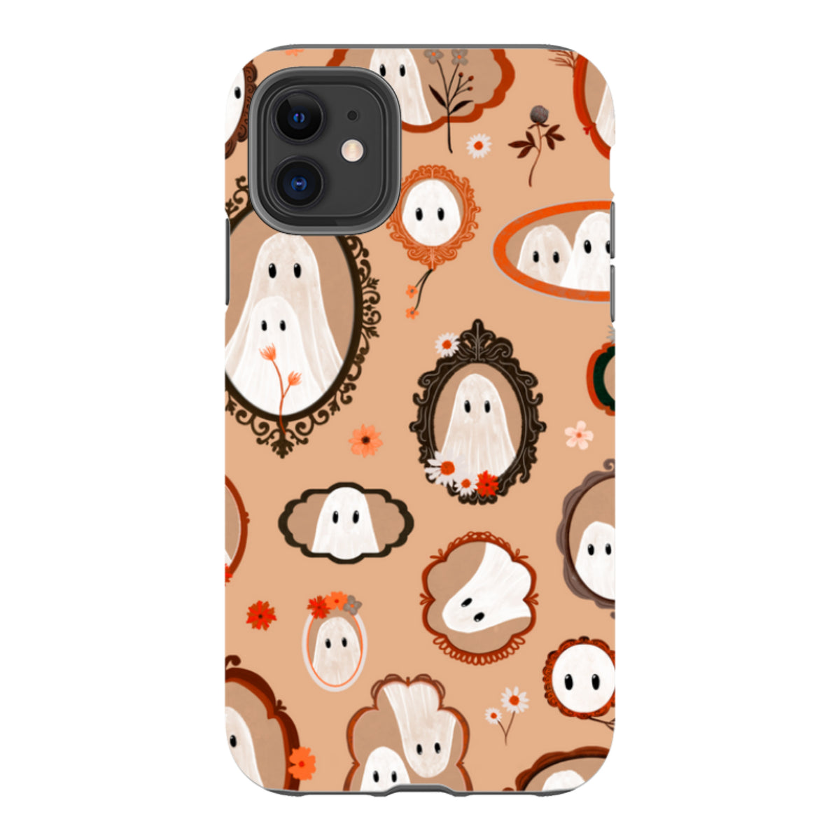 iPhone Tough Case - Framed Ghosts - Cider Clay By Katherine Quinn