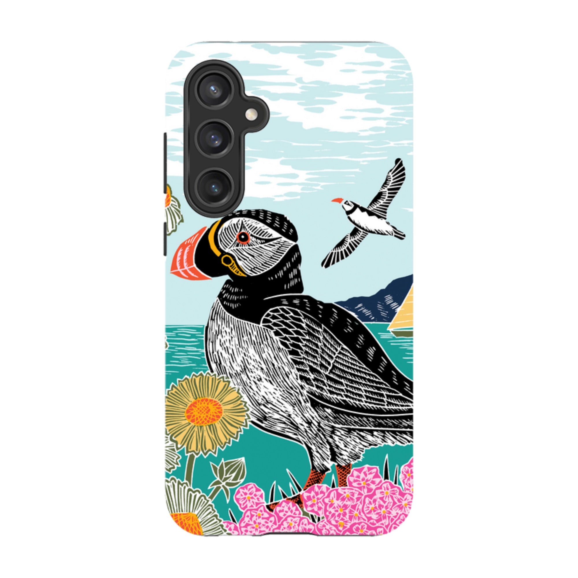 Samsung Tough  Case - Proud Puffin By Kate heiss