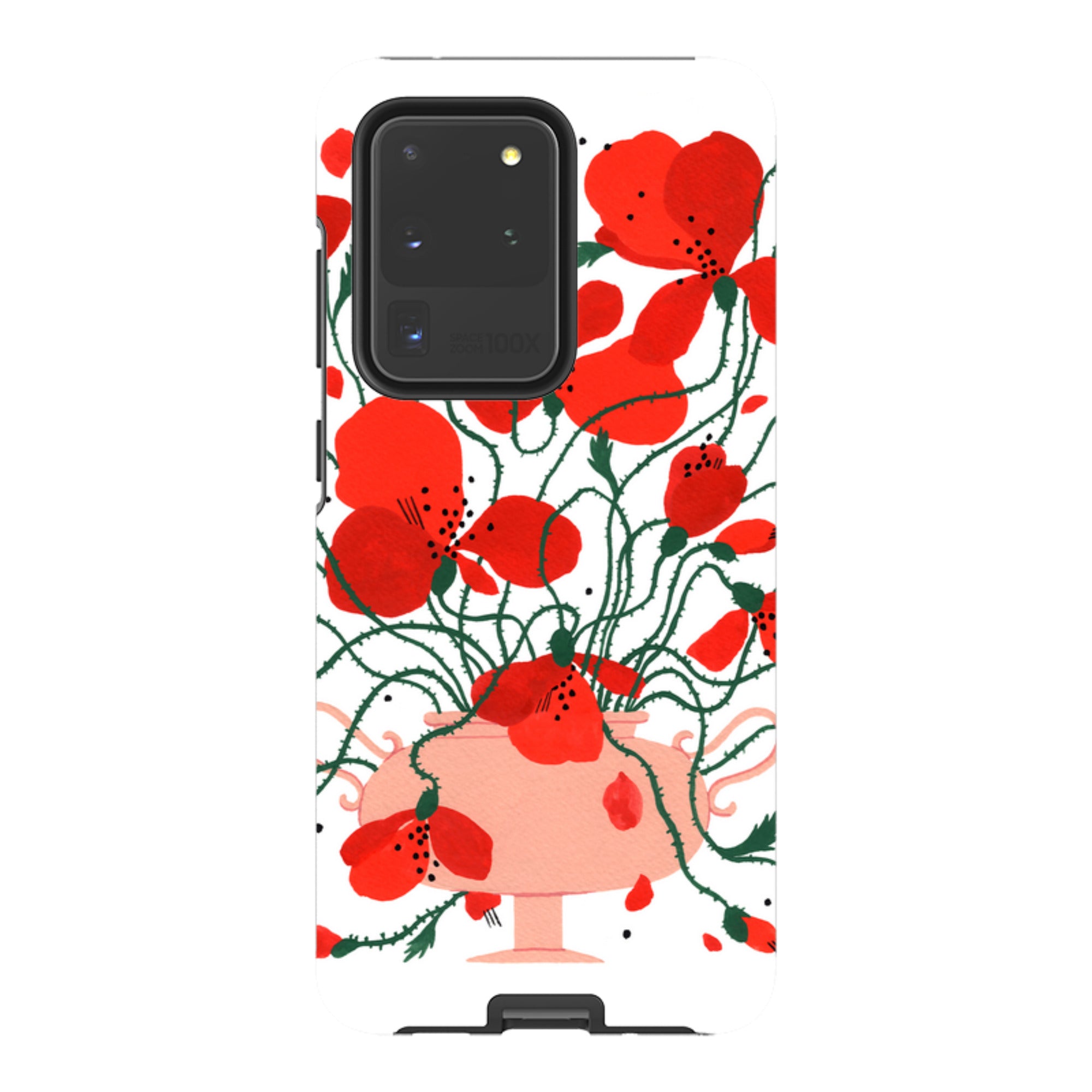 Samsung Tough Case - Poppies By Madalina Andronic