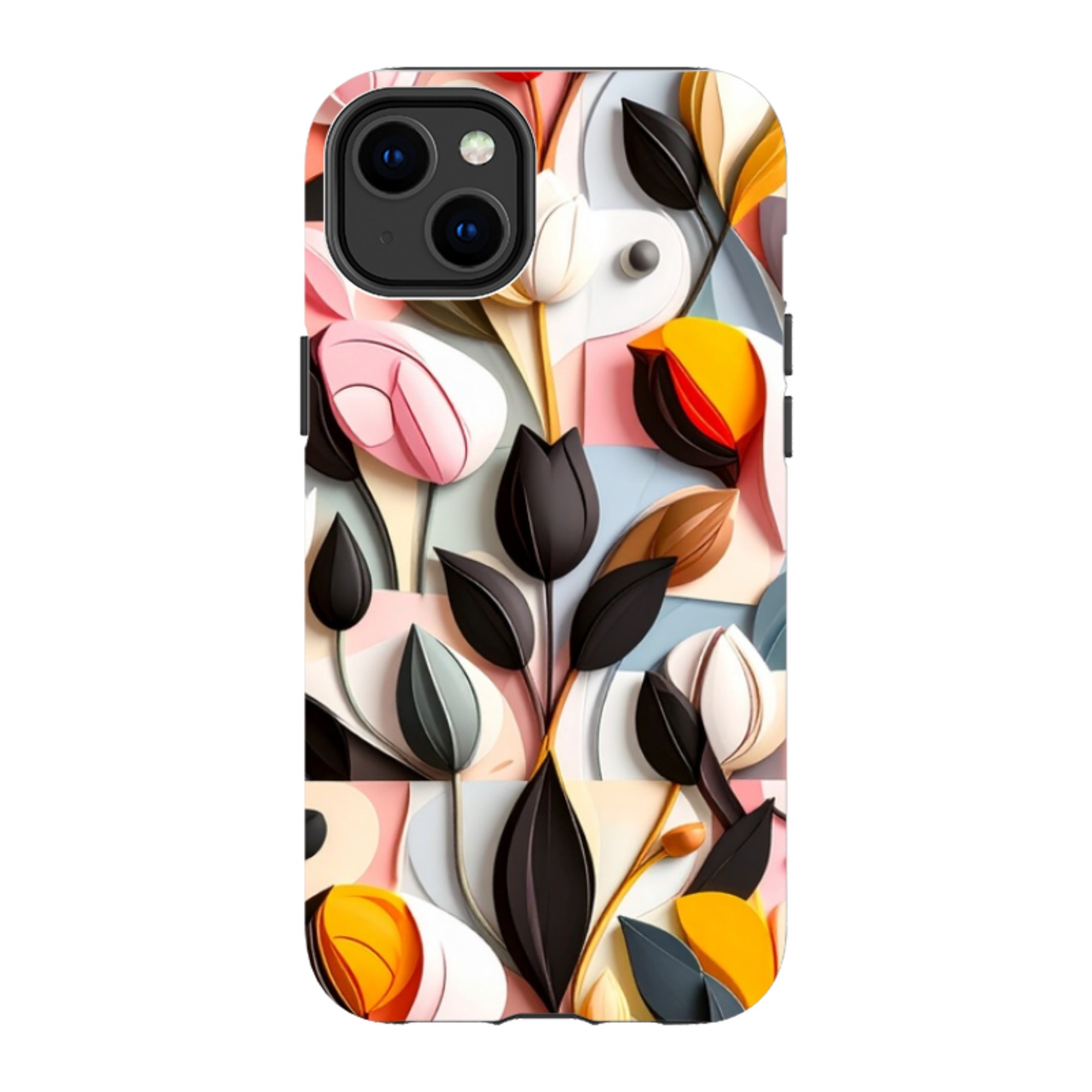iPhone MagSafe Tough Case - Summer Tulips