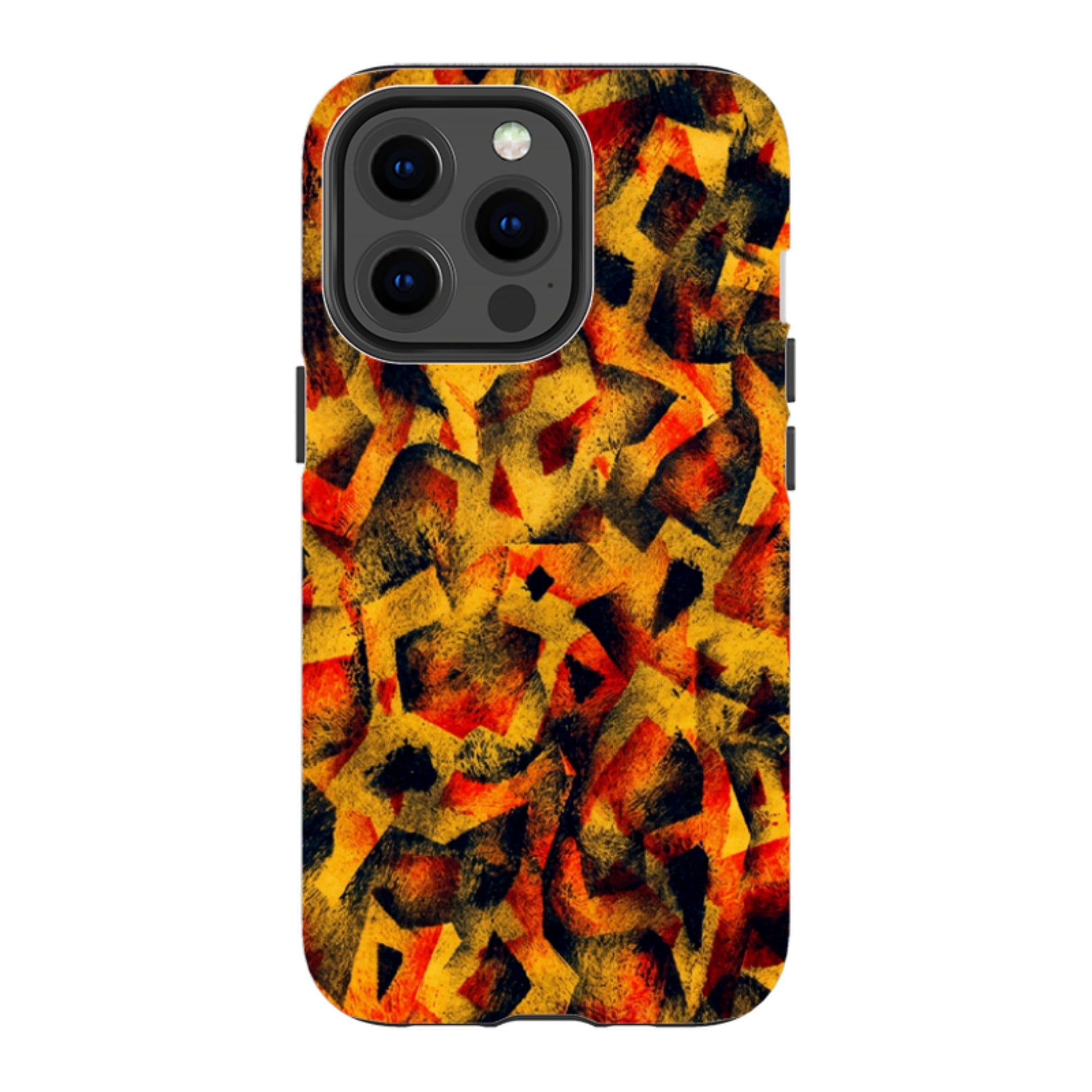 iPhone Tough Case - Abstract Cubism
