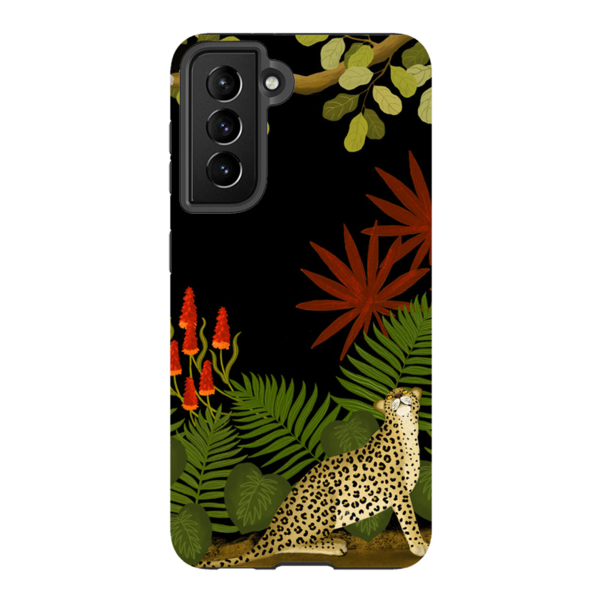 Samsung Tough Case - Toucan Leopard By Bex Parkin