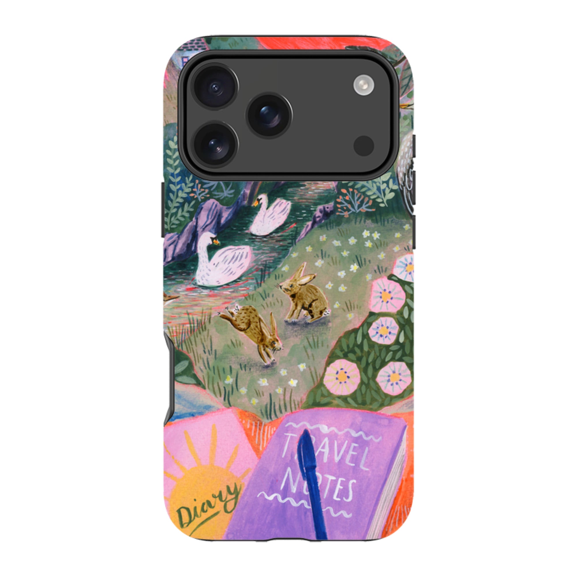 iPhone Tough Case - Wanderlust Camping Trip By Lee Foster Wilson
