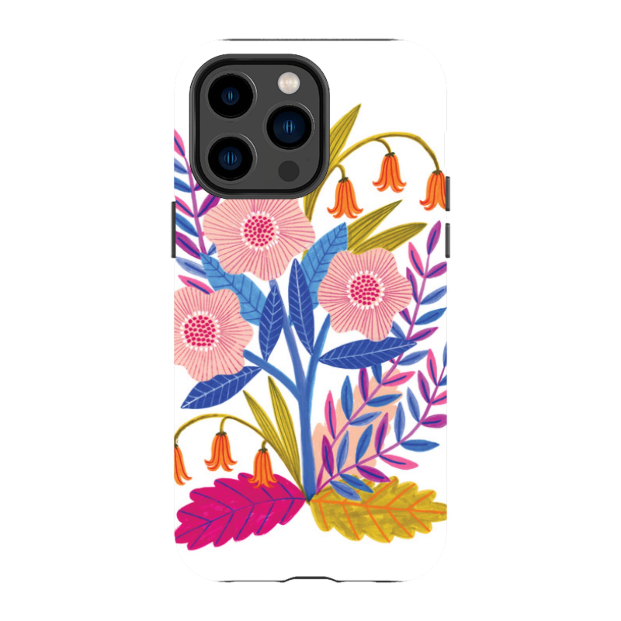 iPhone Tough Case - Leaves Cluster By Lee Foster Wilson