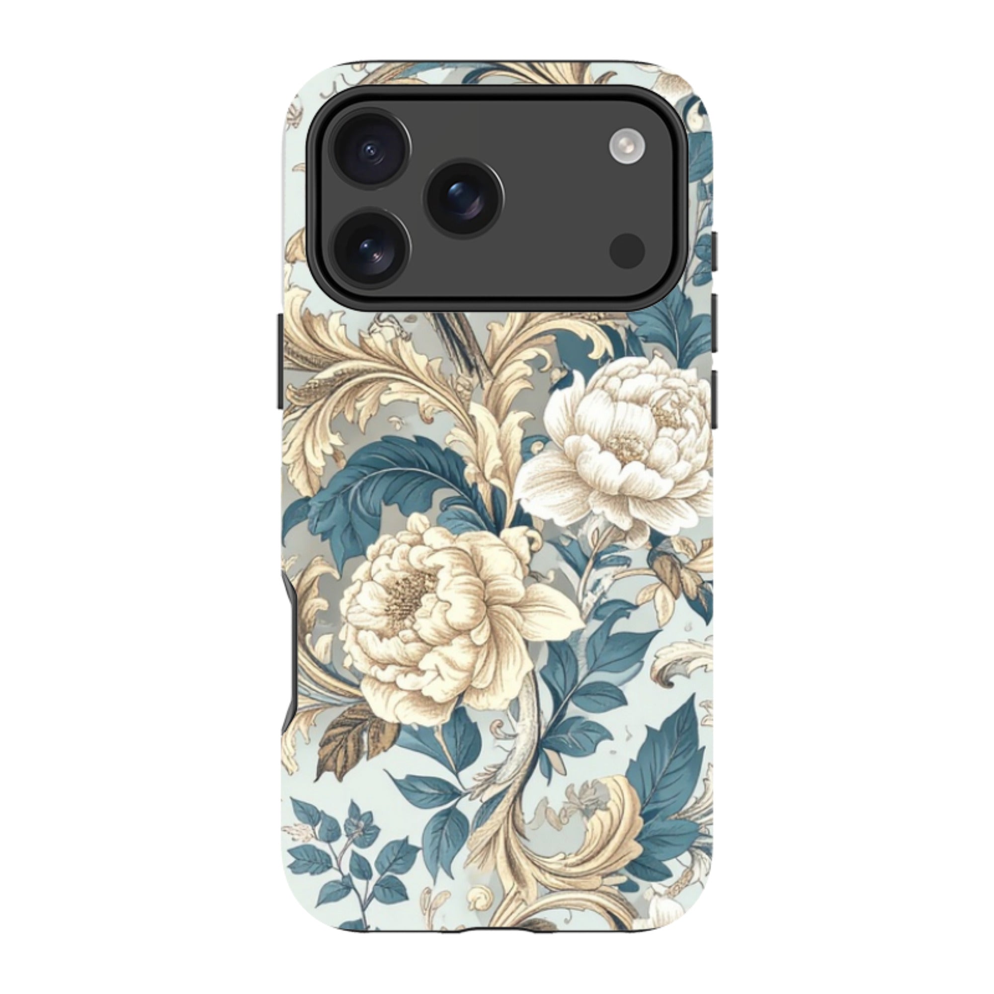 iPhone MagSafe Tough Case - Blue and Gold Summer