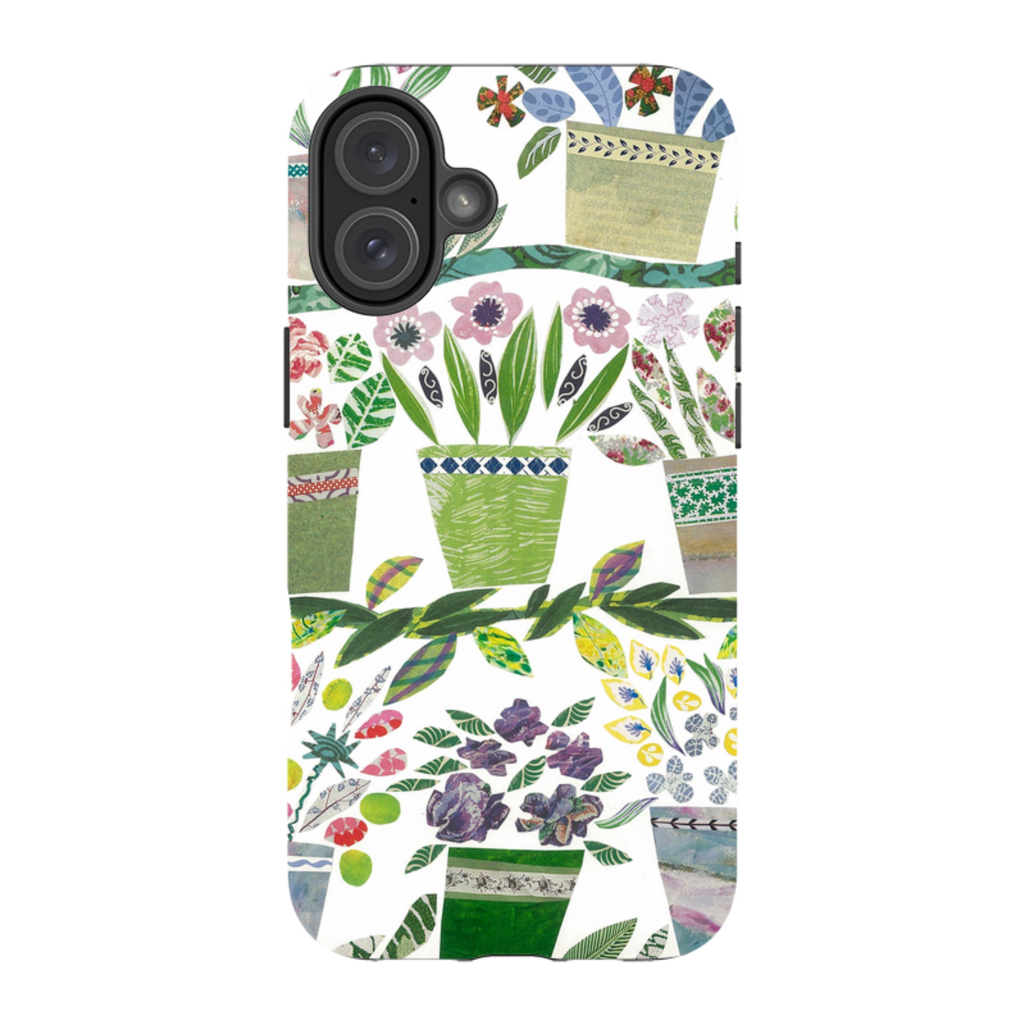 iPhone Tough Case - Flowerpots By Jane Robbins