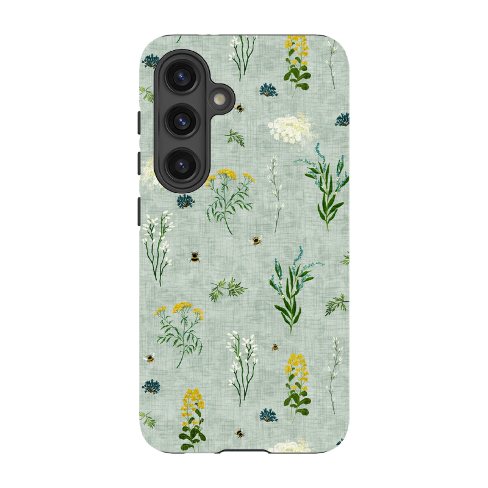Samsung Tough  Case - Song Bird Florals and Bees By Katherine Quinn