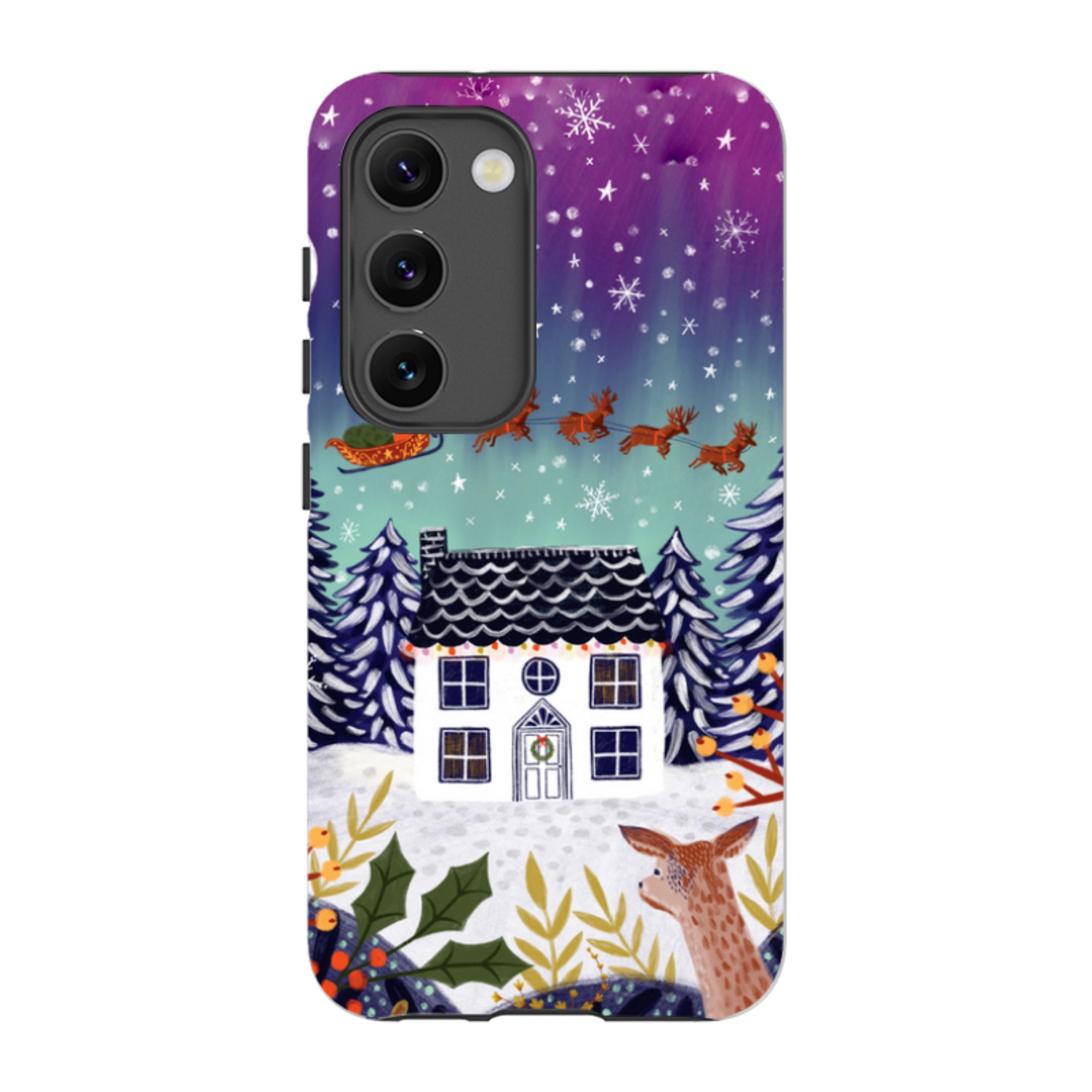 Samsung Tough Case - Night Before Christmas By Lee Foster Wilson