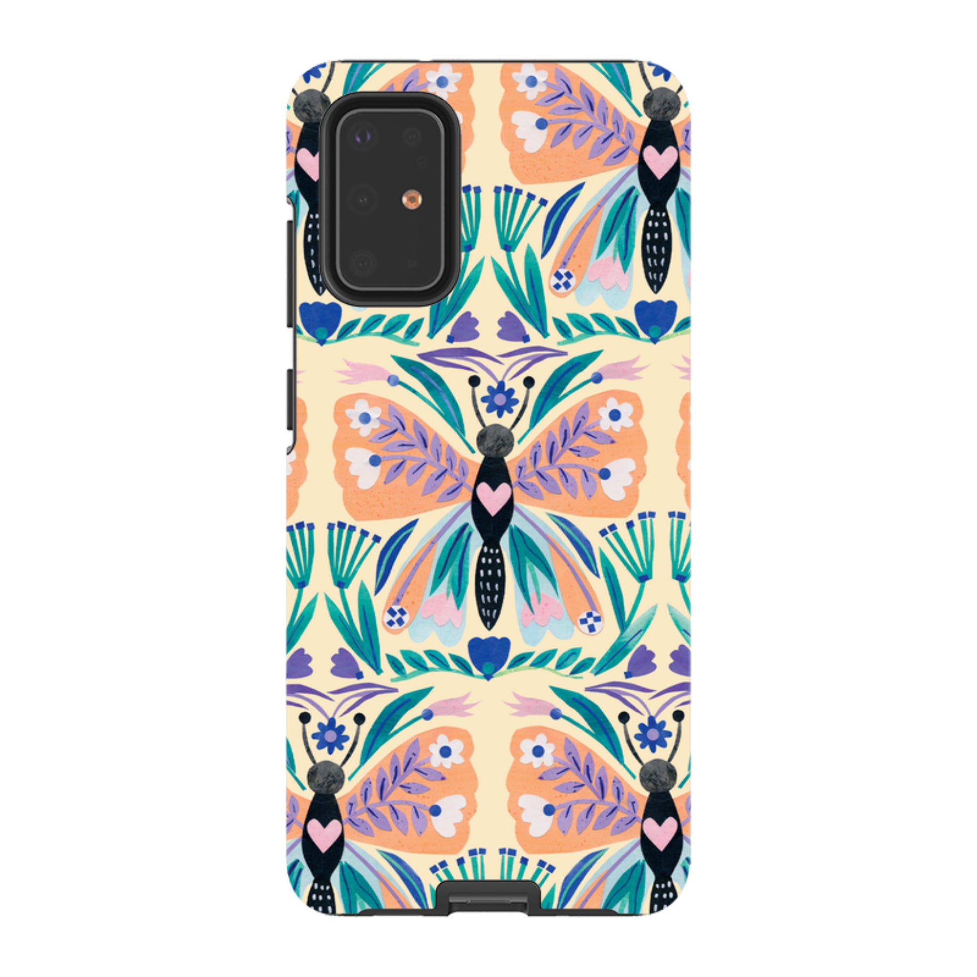 Samsung Tough Case - All Over Butterfly By Tracey English