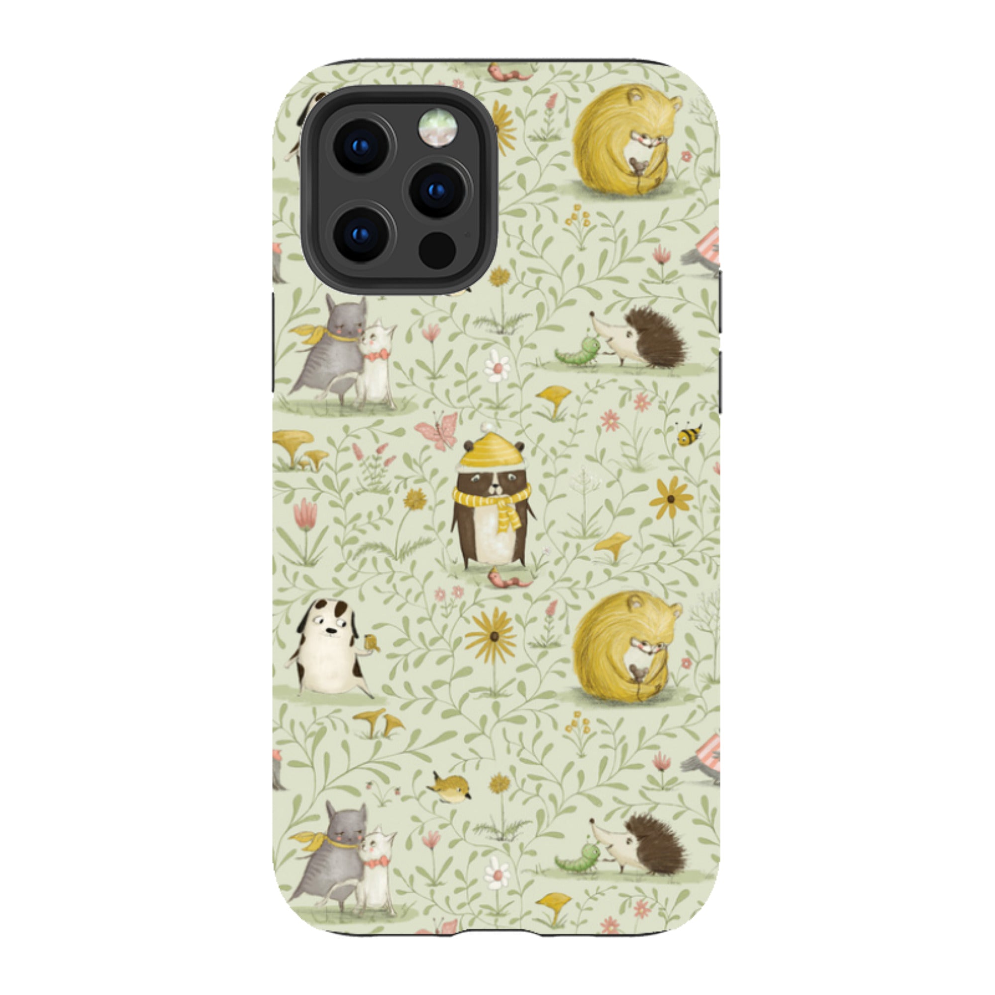 iPhone Tough Case - Animal Meetings By Maja Lindberg