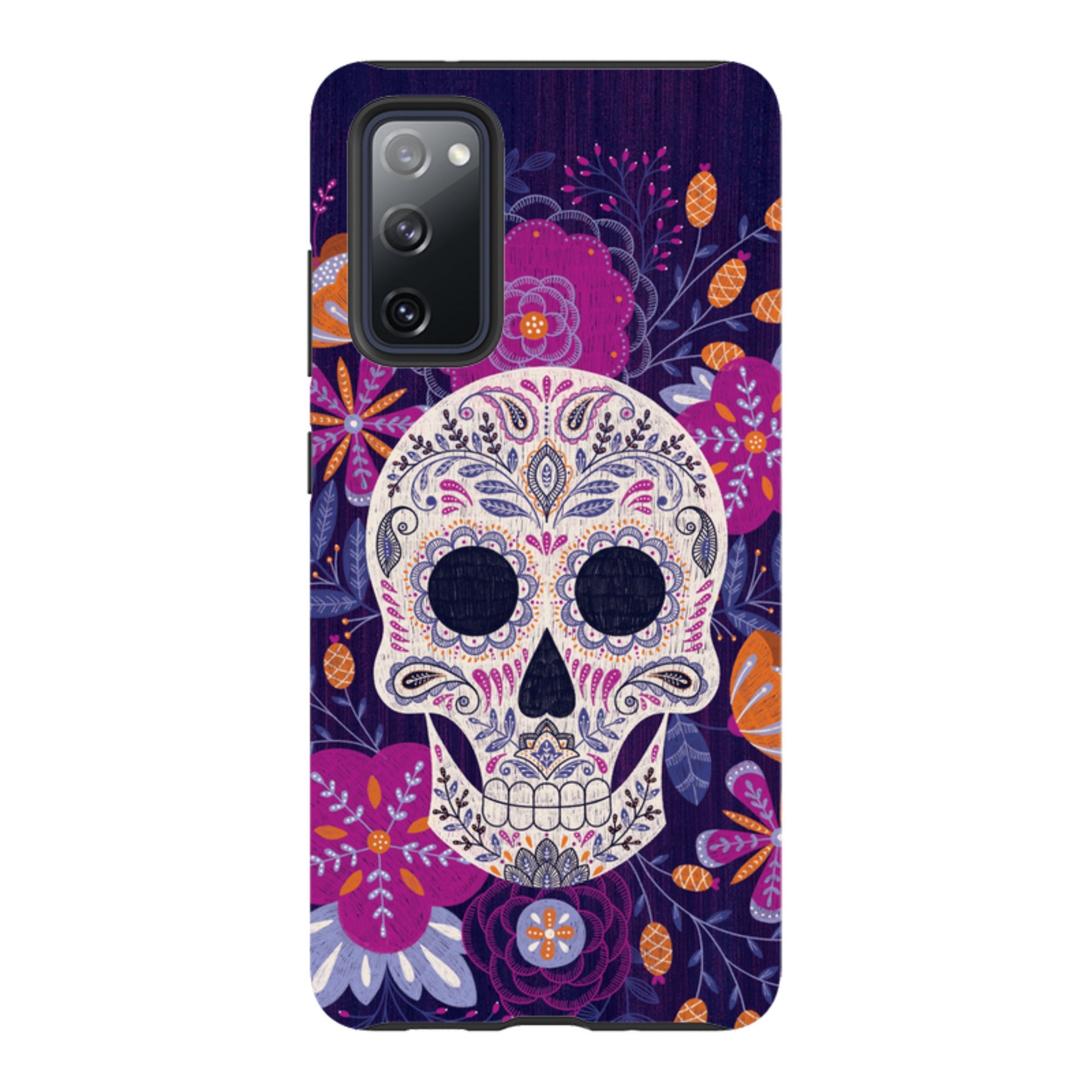Samsung Tough Case - Sugar Skull By Jenny Zemanek