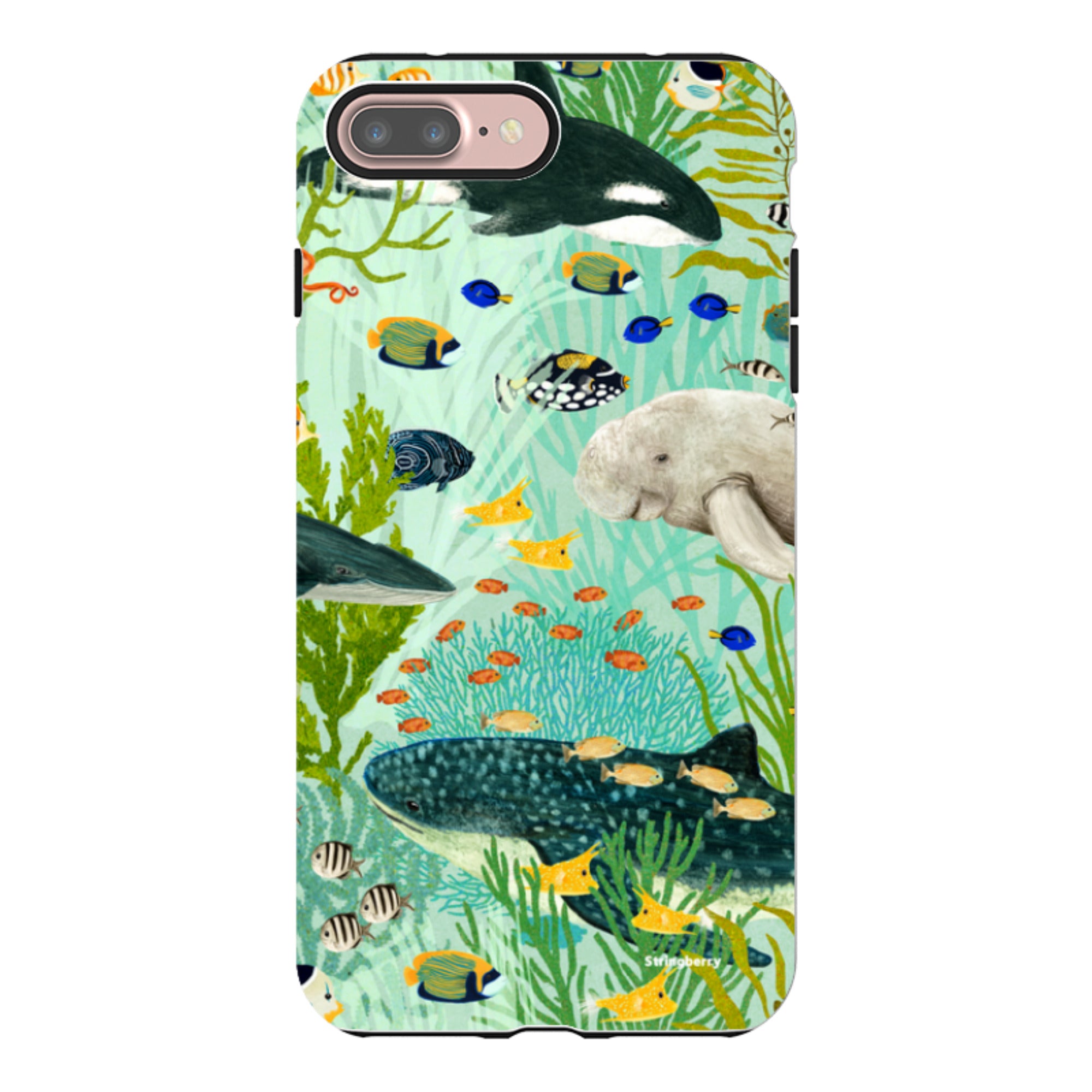 iPhone Tough Case - Sea Life By Katherine Quinn