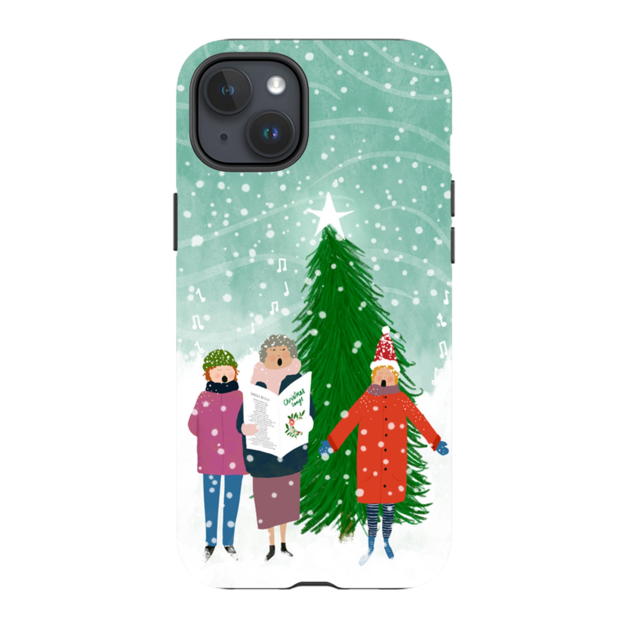 iPhone Tough Case - Card Singers 2 By Katherine Quinn