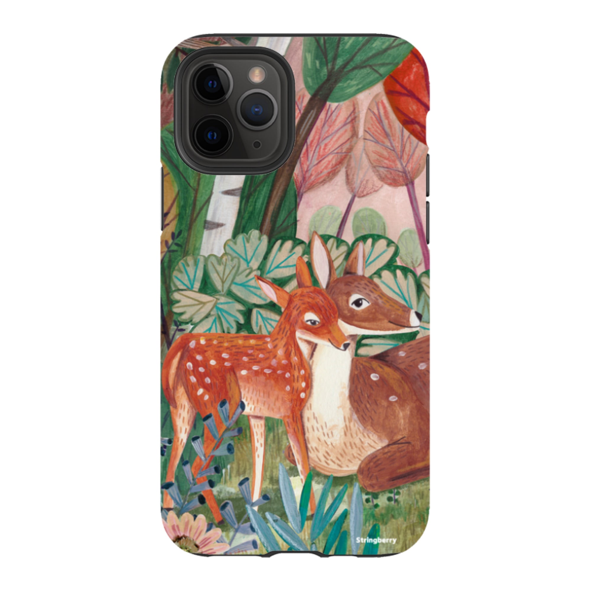 iPhone Tough Case - Deer By Caroline Bonne Muller