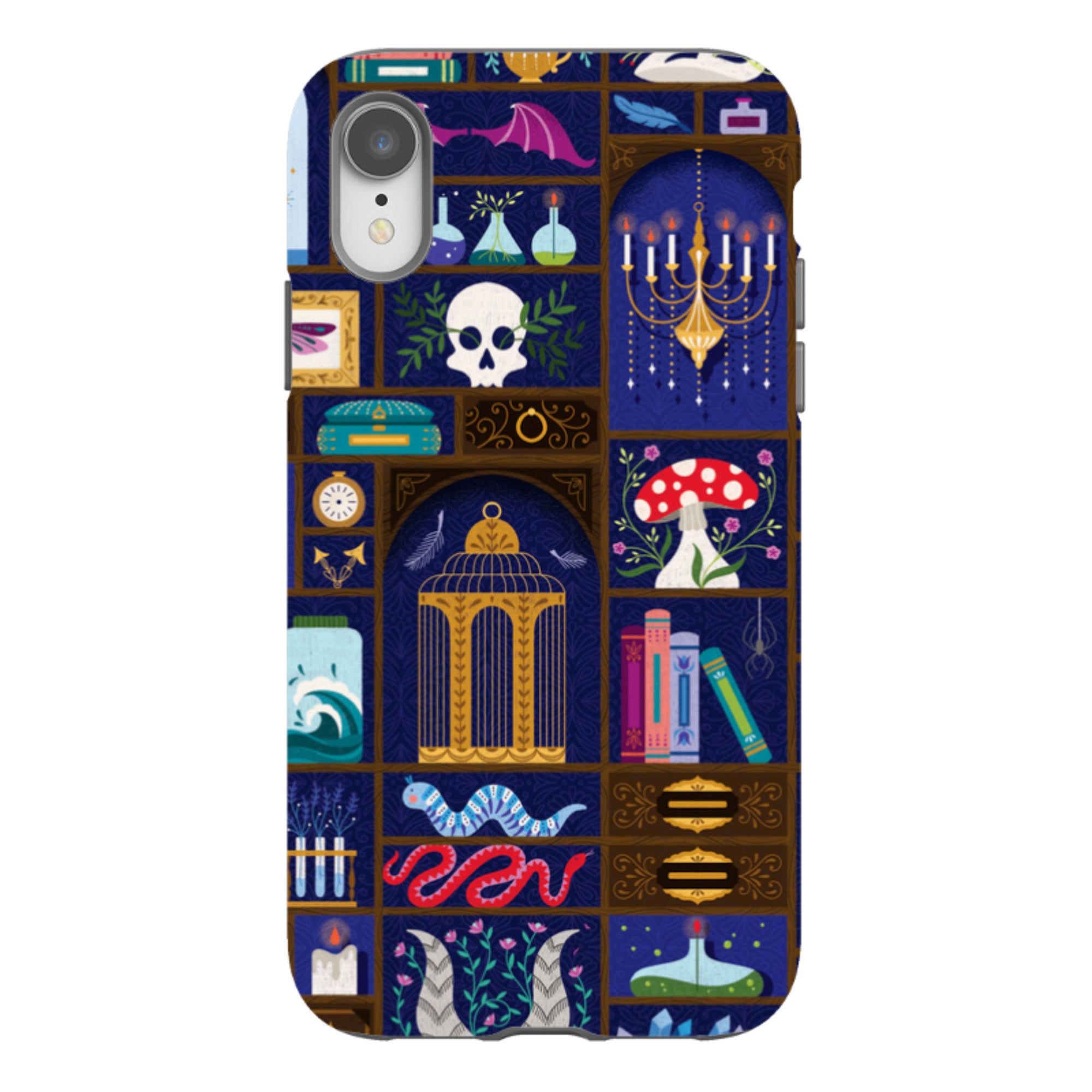 iPhone Tough Case - Cabinet Of Curiosities By Jenny Zemanek