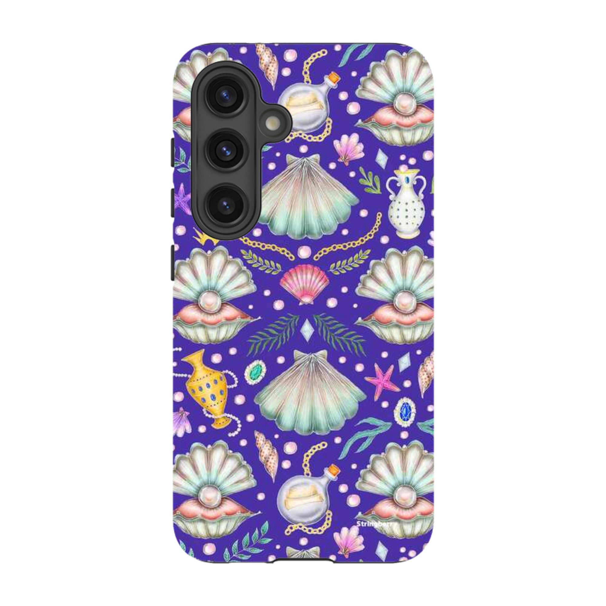 Samsung Tough Case - Pearl's Fantasy Indigo By Catherine Rowe