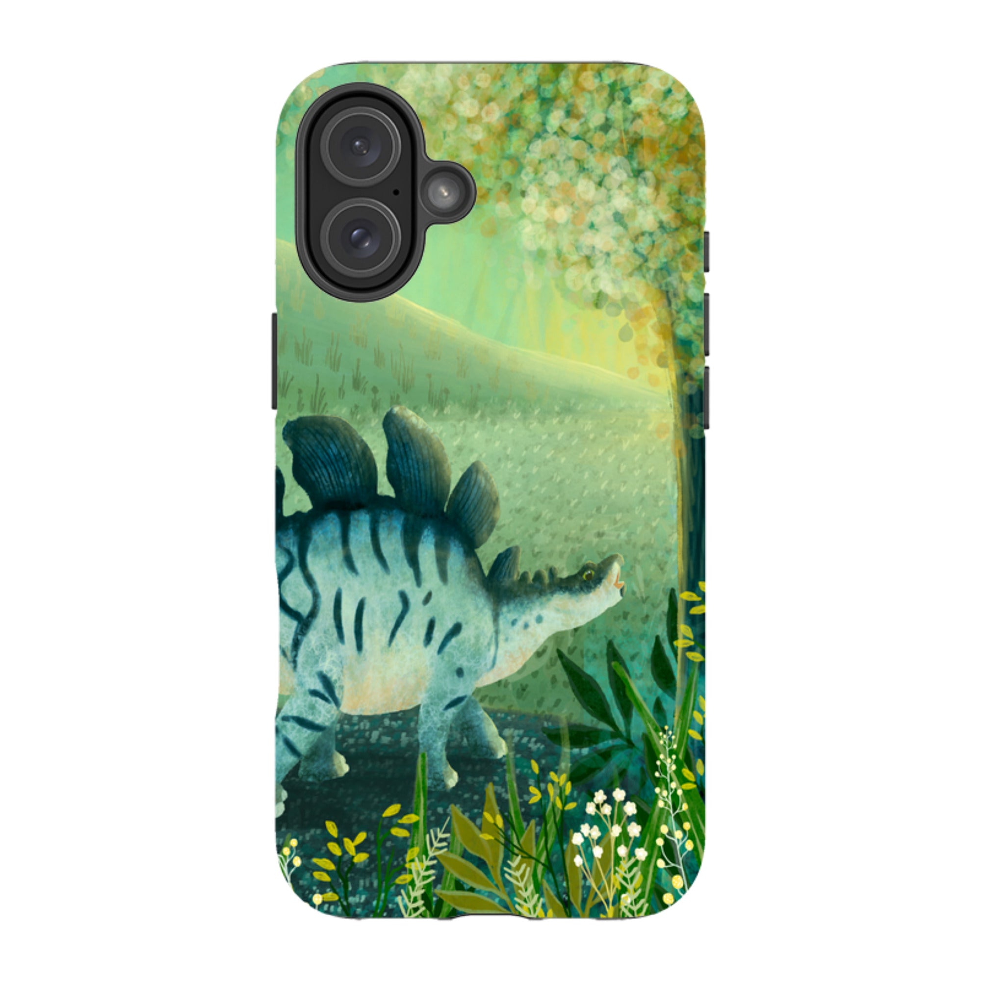 iPhone Tough Case - Dino Park By Katherine Quinn