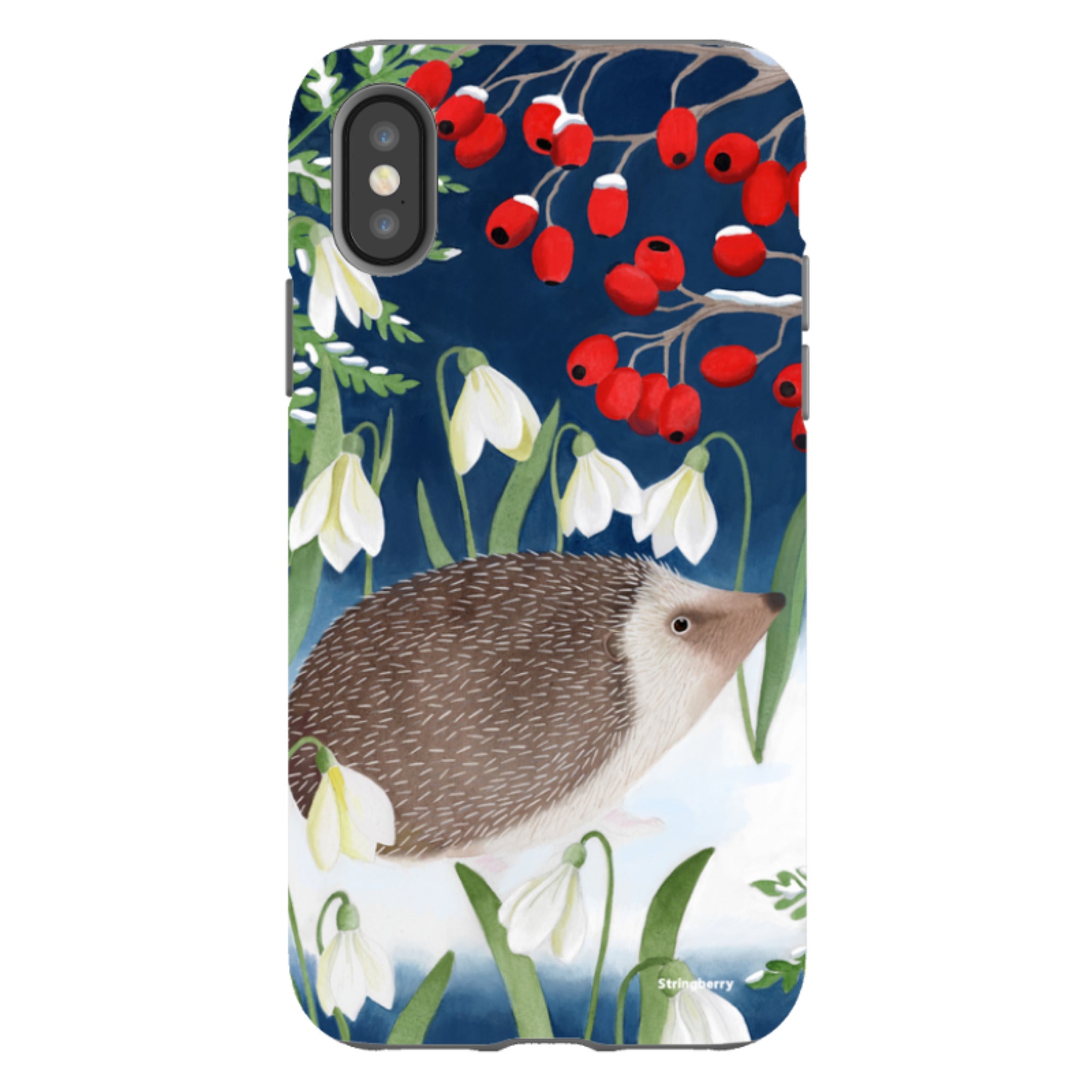 iPhone Tough Case - Hedgehog By Bex Parkin