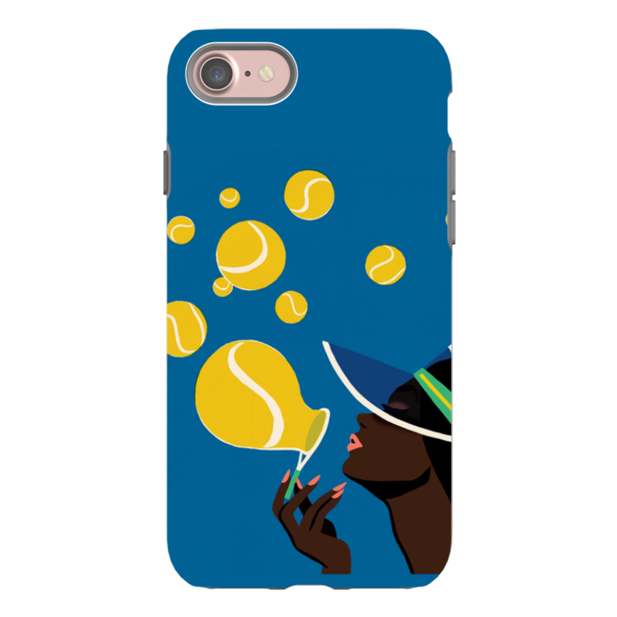 iPhone Tough Case - Court Bubbles
